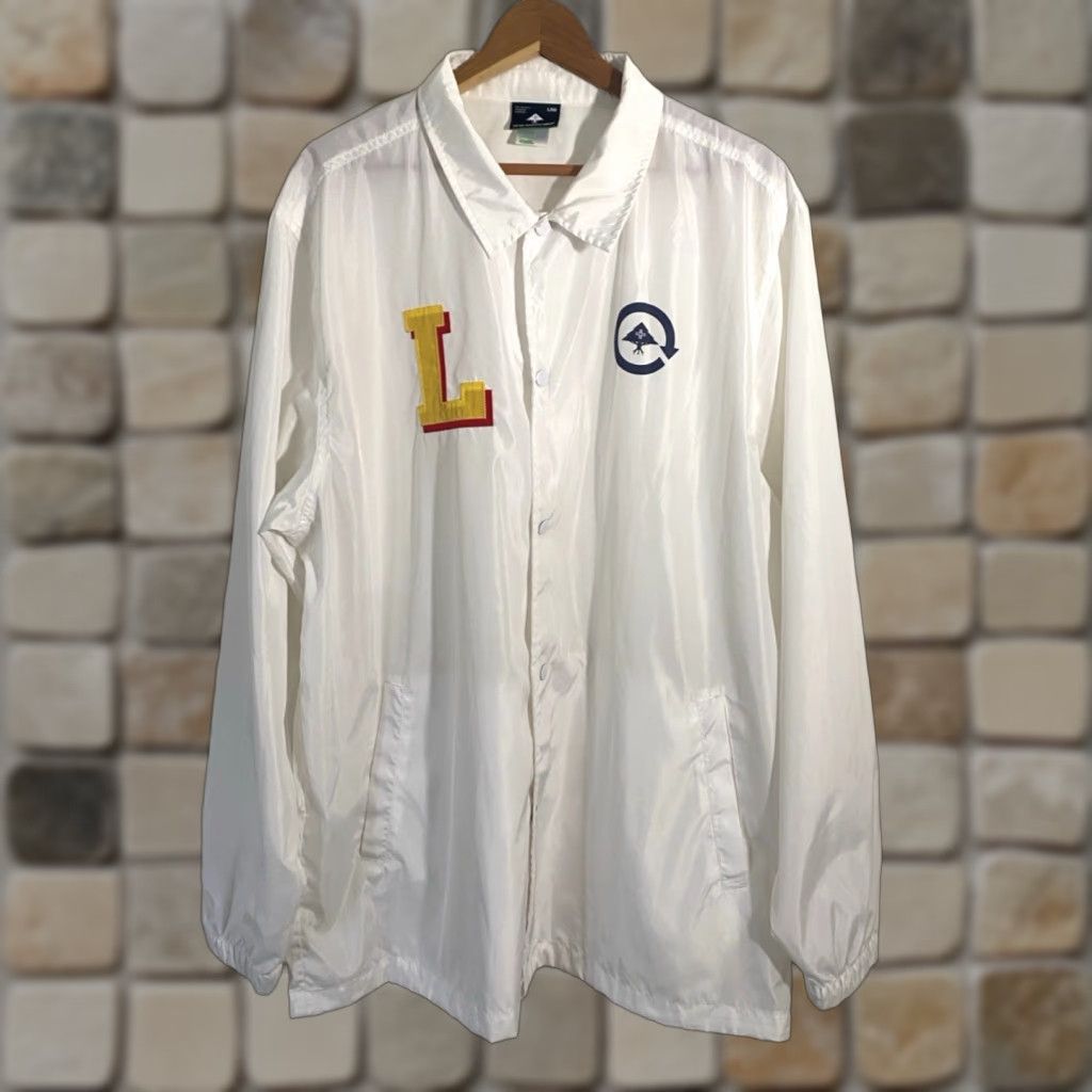 Vintage LRG Lifted Research Group Windbreaker Jacket 3XL Mens White Logo Lightweight Casual Streetwear Windbreaker Jacket Size US XXL / EU 58 / 5 - 1 Thumbnail