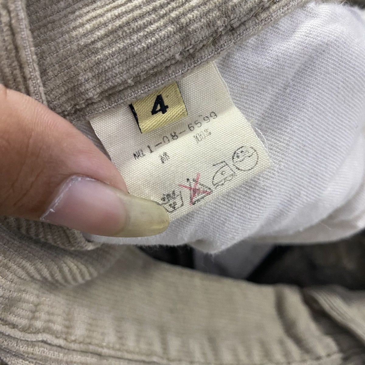 45rpm × Japanese Brand 2000s - 45 RPM Baggy Corduroy Pants Size US 29 - 7 Thumbnail