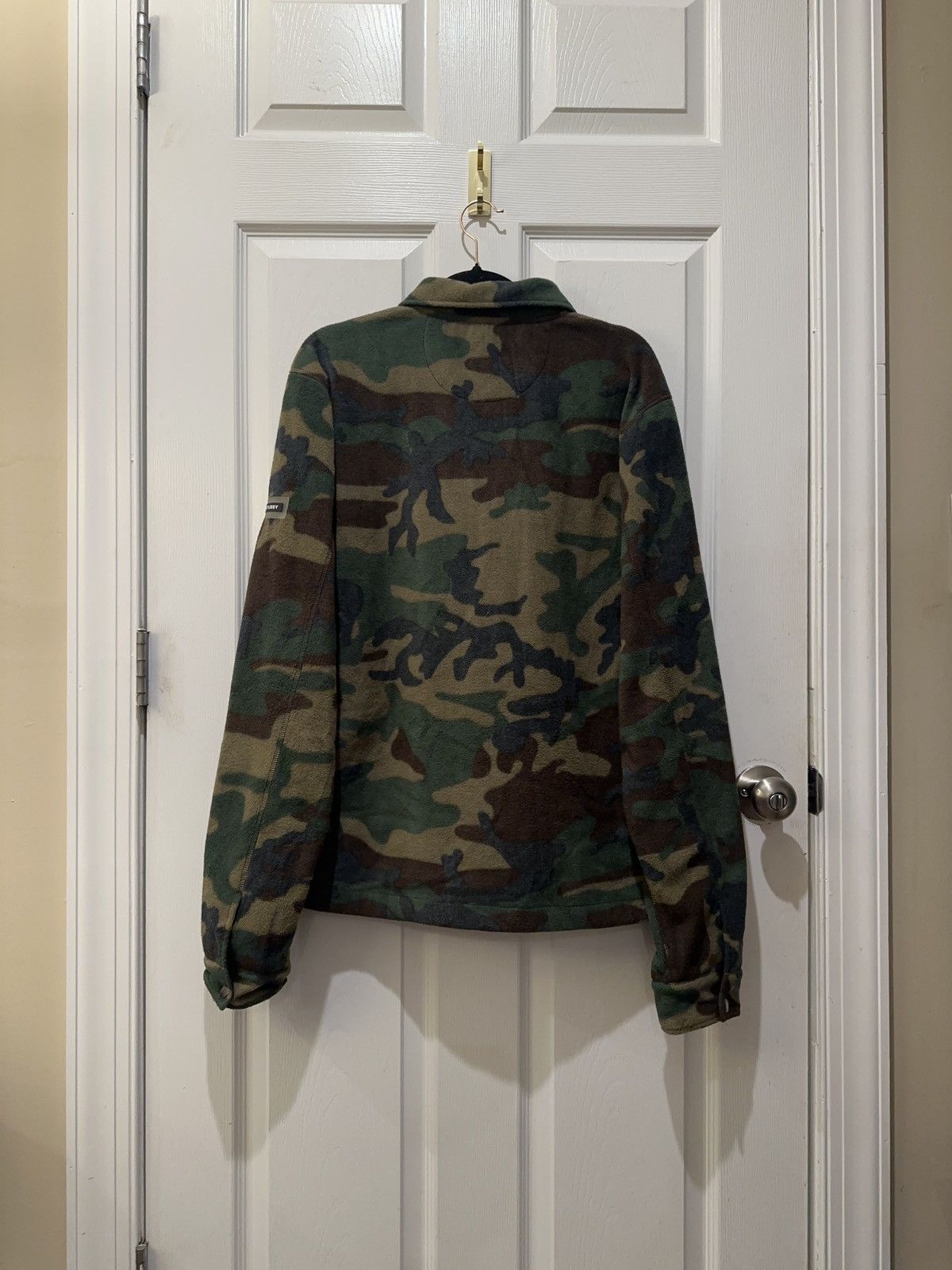 Stussy Stussy Camo Fleece Zip Up Shirt Size US M / EU 48-50 / 2 - 2 Thumbnail