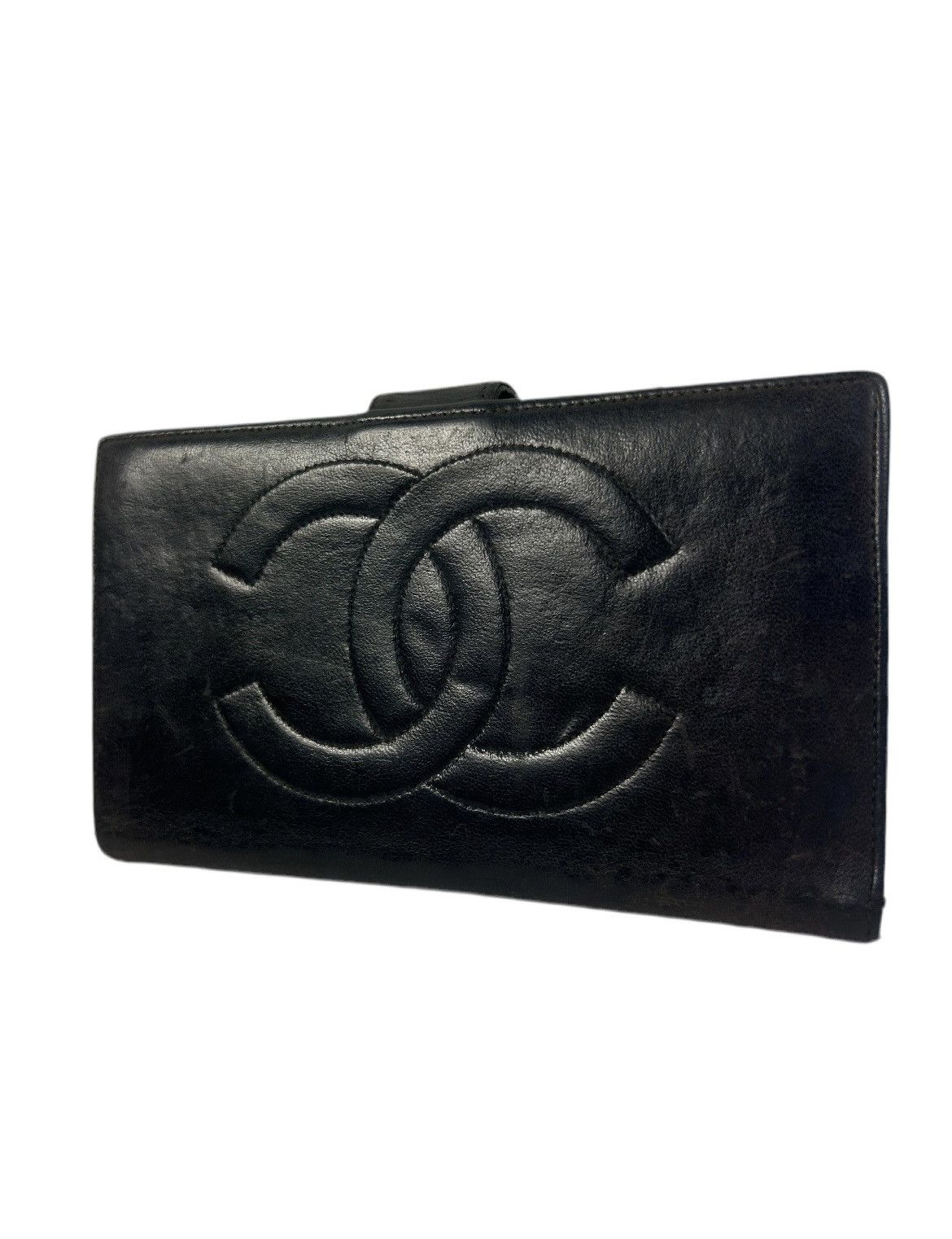 Chanel Chanel CC Leather Long Wallet Size ONE SIZE - 1 Thumbnail