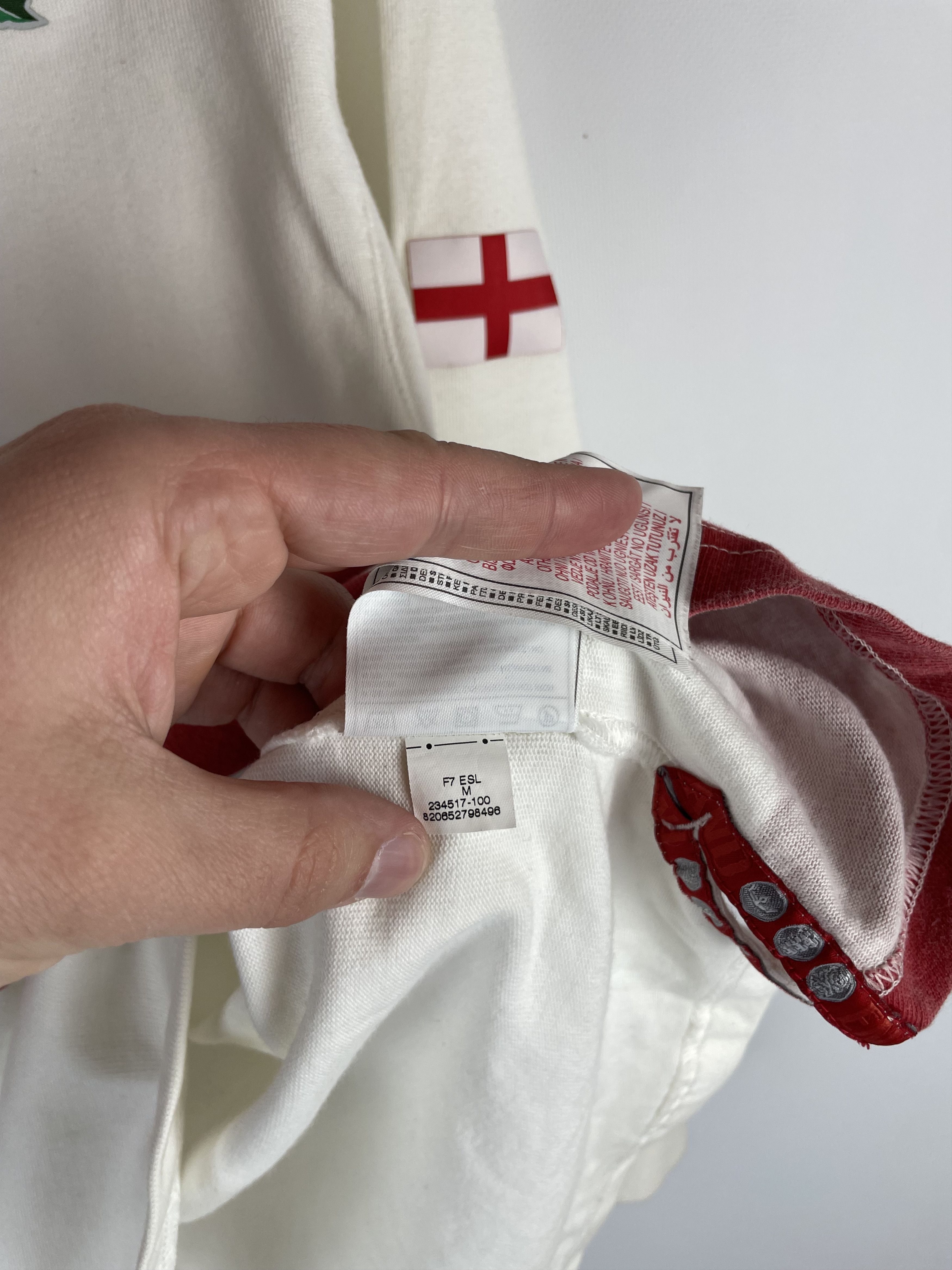 Nike Vintage England Rugby League Nike O2 Long-sleeve T-shirts Size US M / EU 48-50 / 2 - 9 Thumbnail