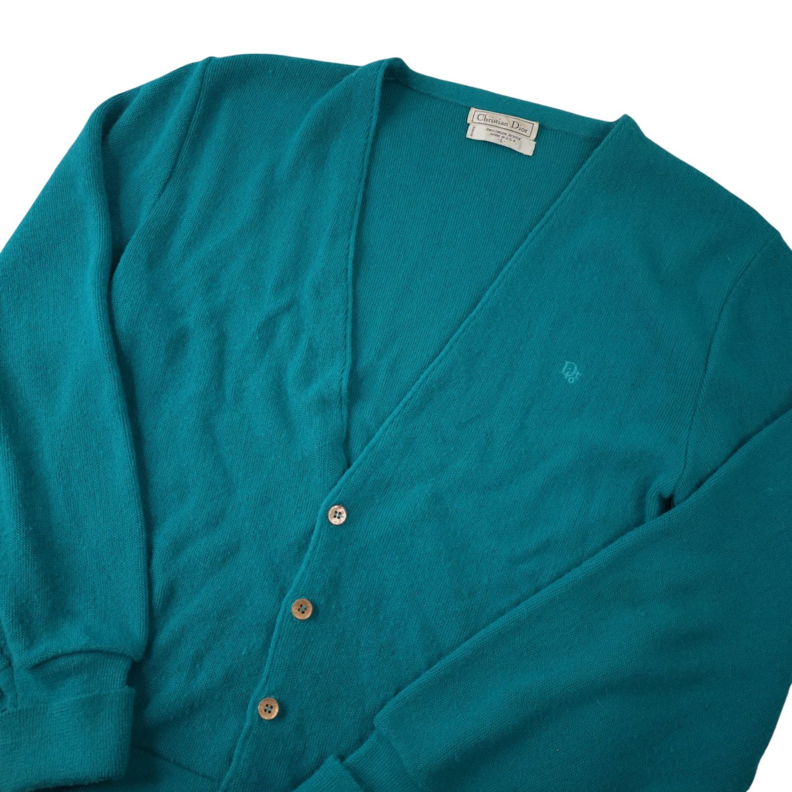Vintage Christian Dior Knit Cardigan Sweater