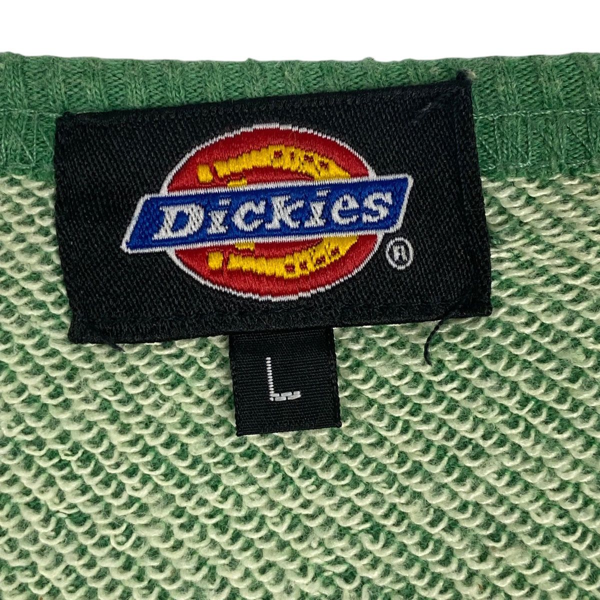 Dickies × Vintage Vintage Dickies Crewneck Sweatshirt Green Pullover Jumper L Size US L / EU 52-54 / 3 - 8 Thumbnail
