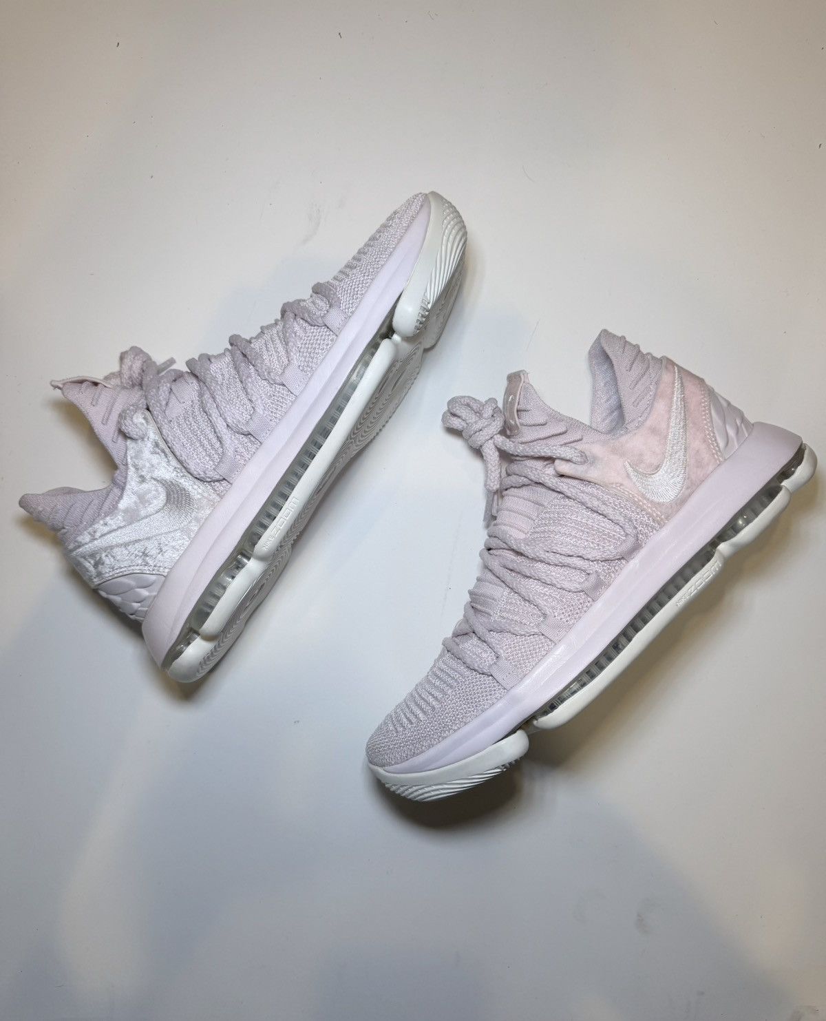 Nike RARE 2018 Nike KD 10 Aunt Pearl size 8 men AQ4110 600 pink Size US 8 / EU 41 - 1 Thumbnail