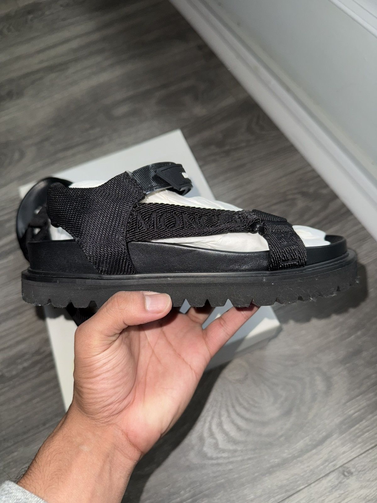 Moncler Moncler Flavia Flat Sandals Sz 36 Size US 6 / IT 36 - 5 Thumbnail
