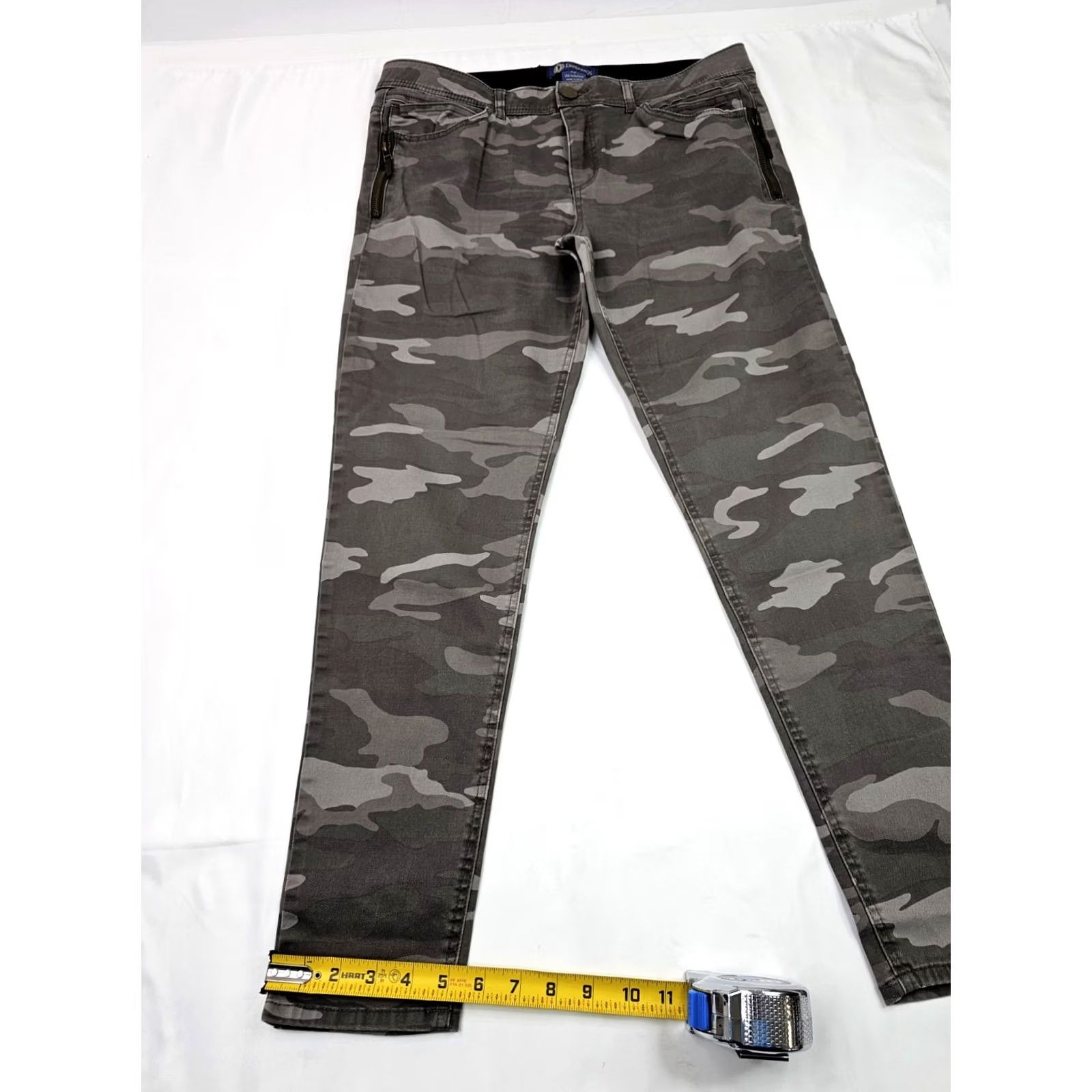 Vintage VINTAGE Democracy Ab Technology Ankle Skinny Jeans Women 14 Gray Camouflage Denim Pant Jeans Size 36" / US 14 / IT 50 - 2 Thumbnail