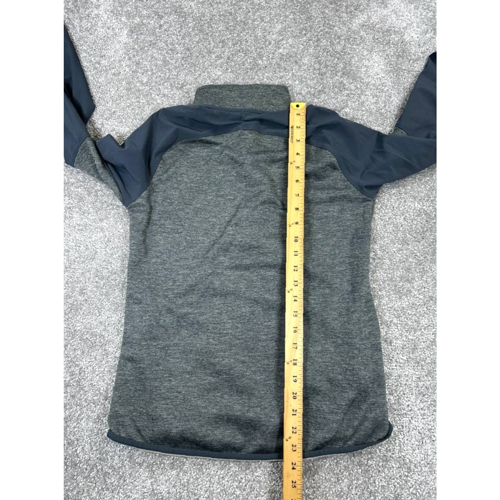 Under Armour Under Armour Sweater Mens Small Gray Blue Coldgear Quarter Zip Shirt Size US S / EU 44-46 / 1 - 7 Thumbnail