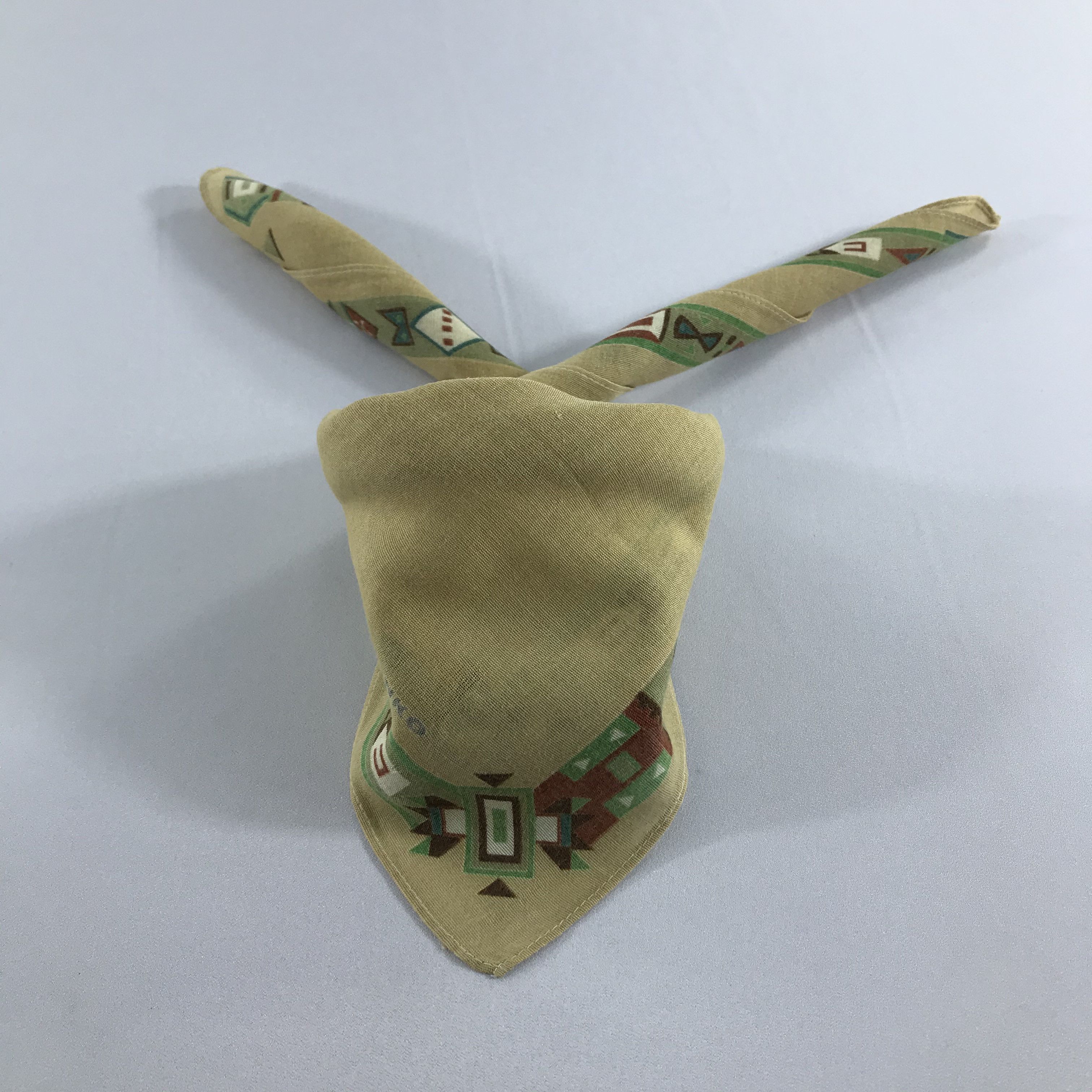 Japanese Brand Mr. Junko Native Handkerchief Neckerchief Bandana H1148 Size ONE SIZE - 1 Thumbnail