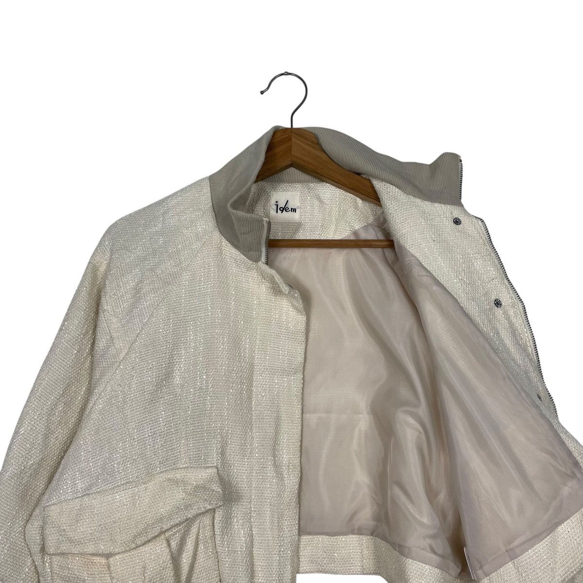 Japanese Brand Idem Inspired By Yohji Yamamoto Crop Jacket Size M / US 6-8 / IT 42-44 - 10 Thumbnail