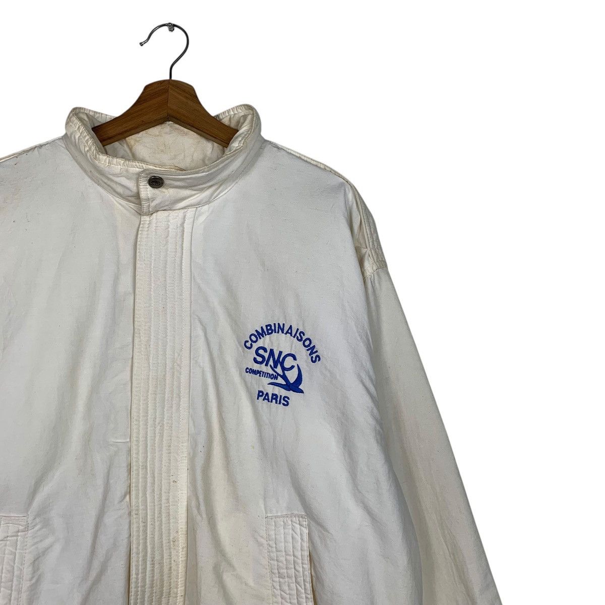 Other Vintage SNC Paris Grand Prix Racing Team Jacket Size US L / EU 52-54 / 3 - 5 Thumbnail