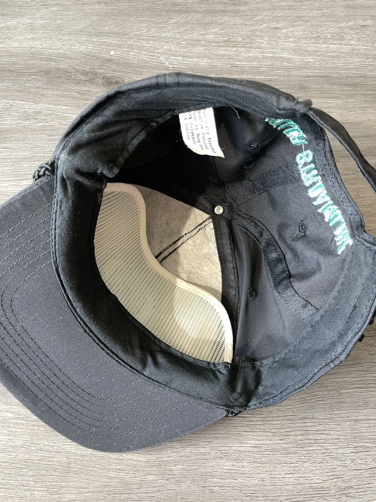 Vintage Vintage 96’ Familan NW “Mueller” Strap Back Hat (Sz.OS) Size ONE SIZE - 5 Thumbnail