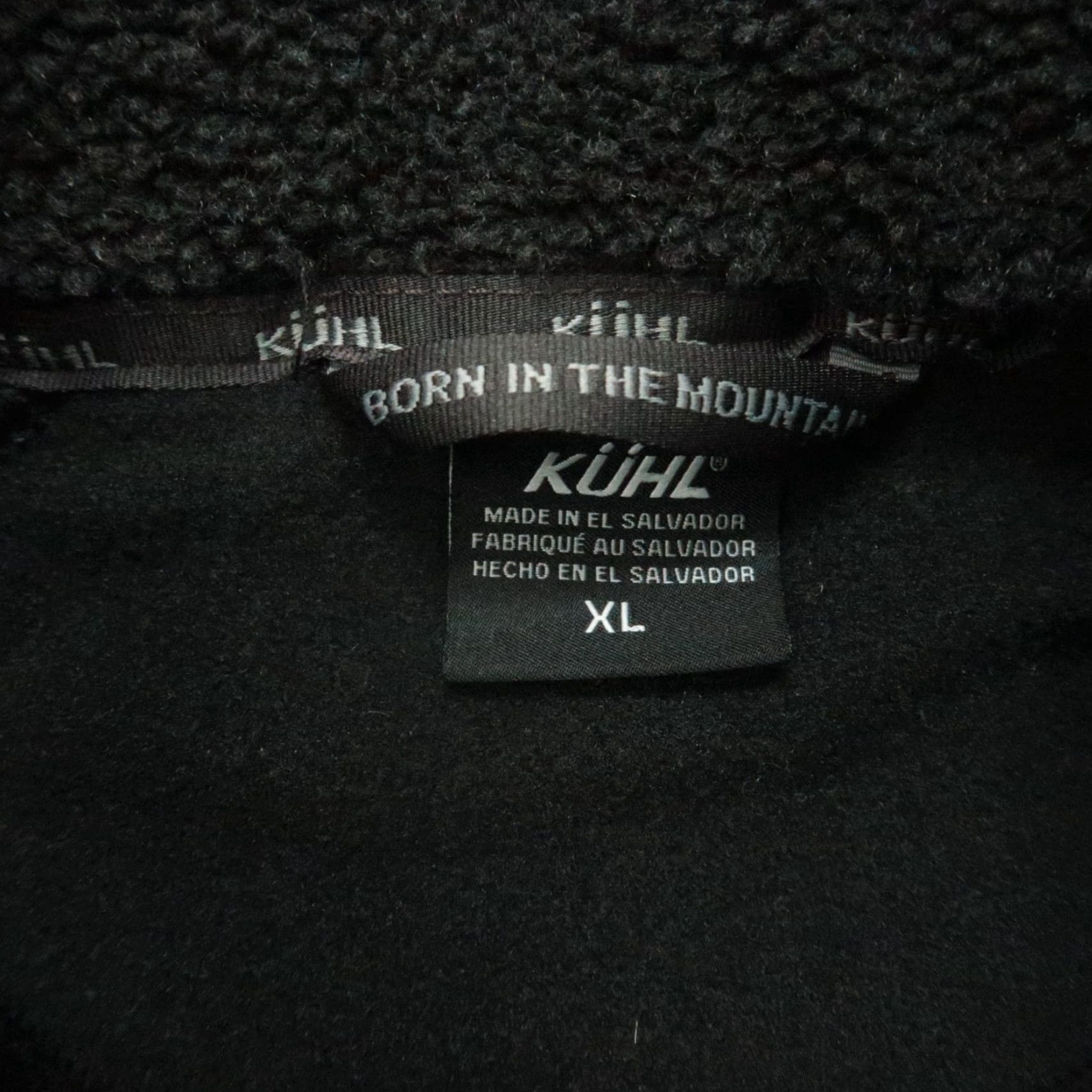 Vintage Kuhl Jacket Mens XL Black Alpenwurx Fleece Full Zip Pockets Hiking Outdoors Size US XL / EU 56 / 4 - 3 Thumbnail