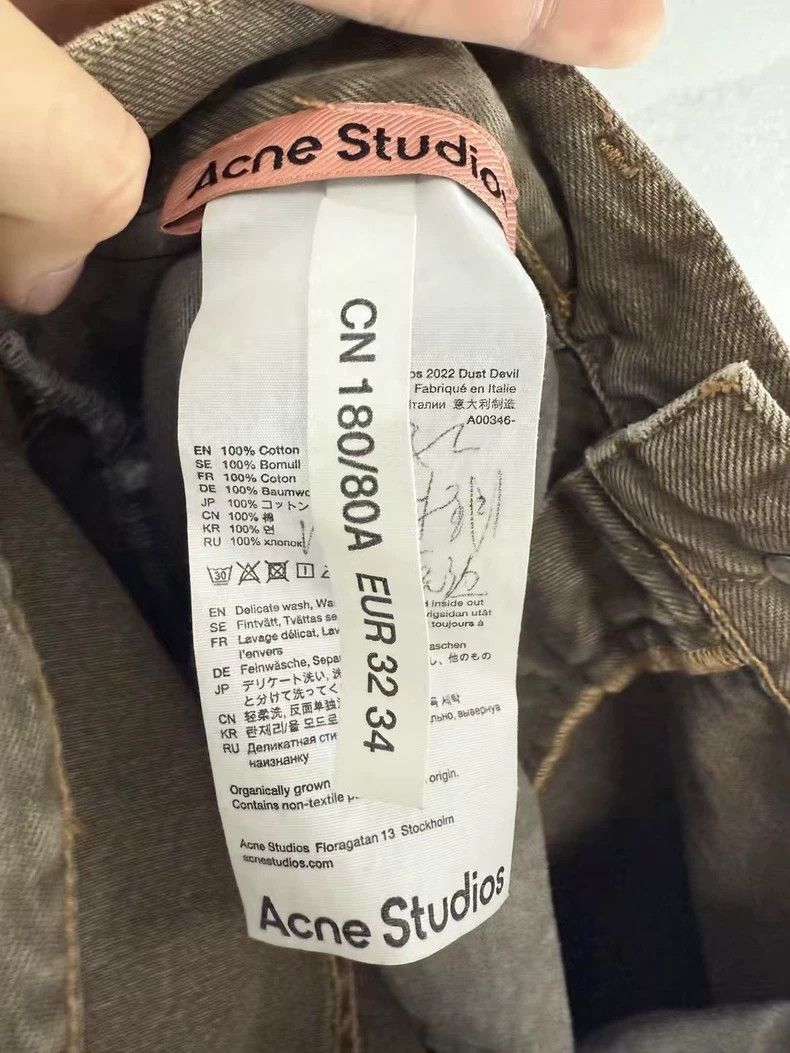 Acne Studios acne studios Khaki made old bell bottoms 2503-Nextarrow Size US 32 / EU 48 - 4 Thumbnail