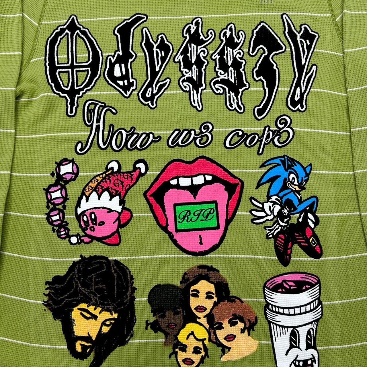 Other Odyss3y 1 of 1 “HOW W3 COP3” vintage thermal tee Size US XXL / EU 58 / 5 - 4 Thumbnail