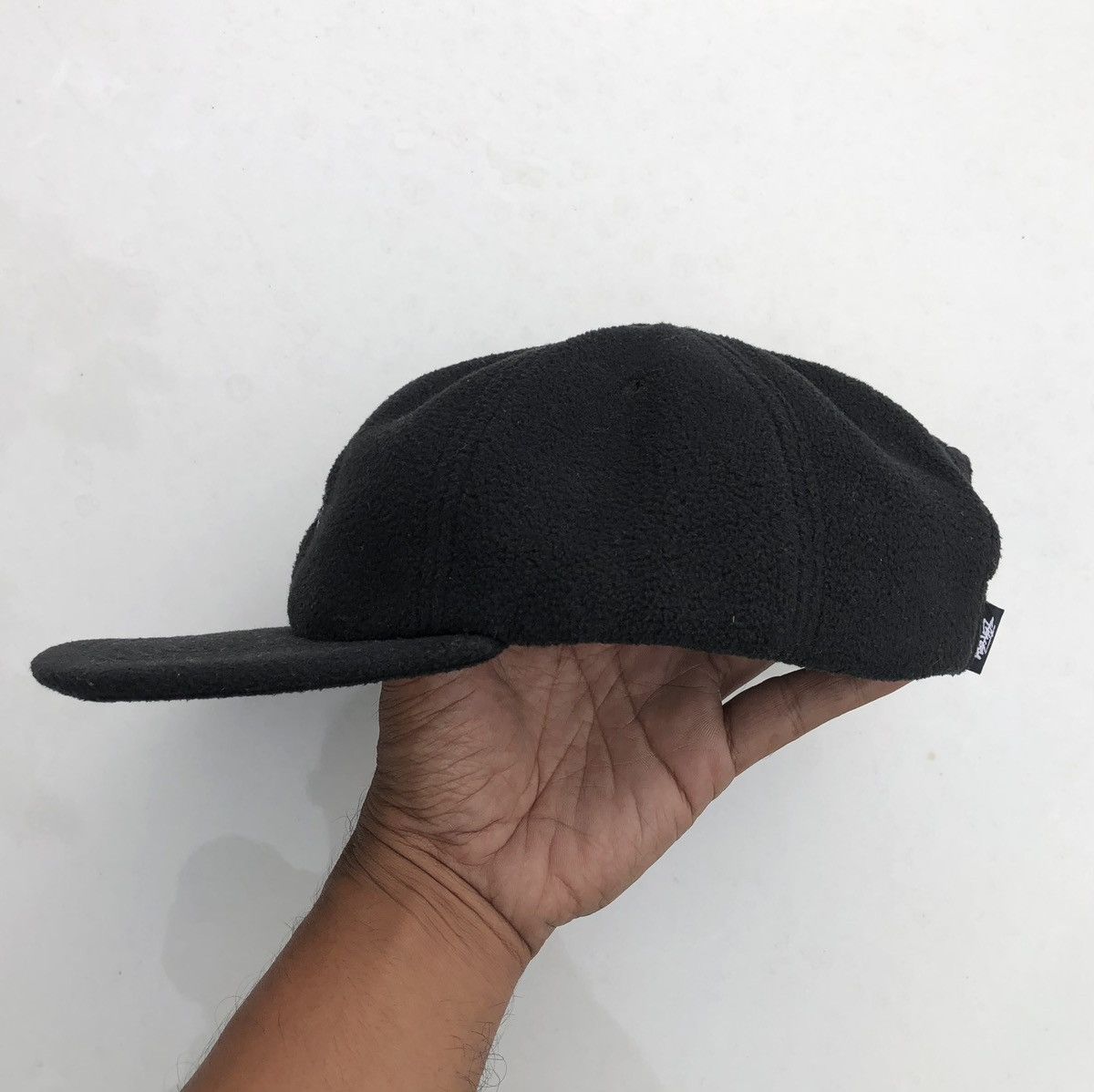 Stussy Stussy Polar Fleece Cap Hat Black Size ONE SIZE - 7 Thumbnail
