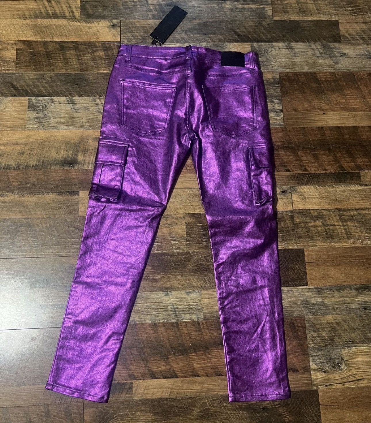 Valabasas Valabasas Purple Cargo Pants Size US 32 / EU 48 - 7 Thumbnail