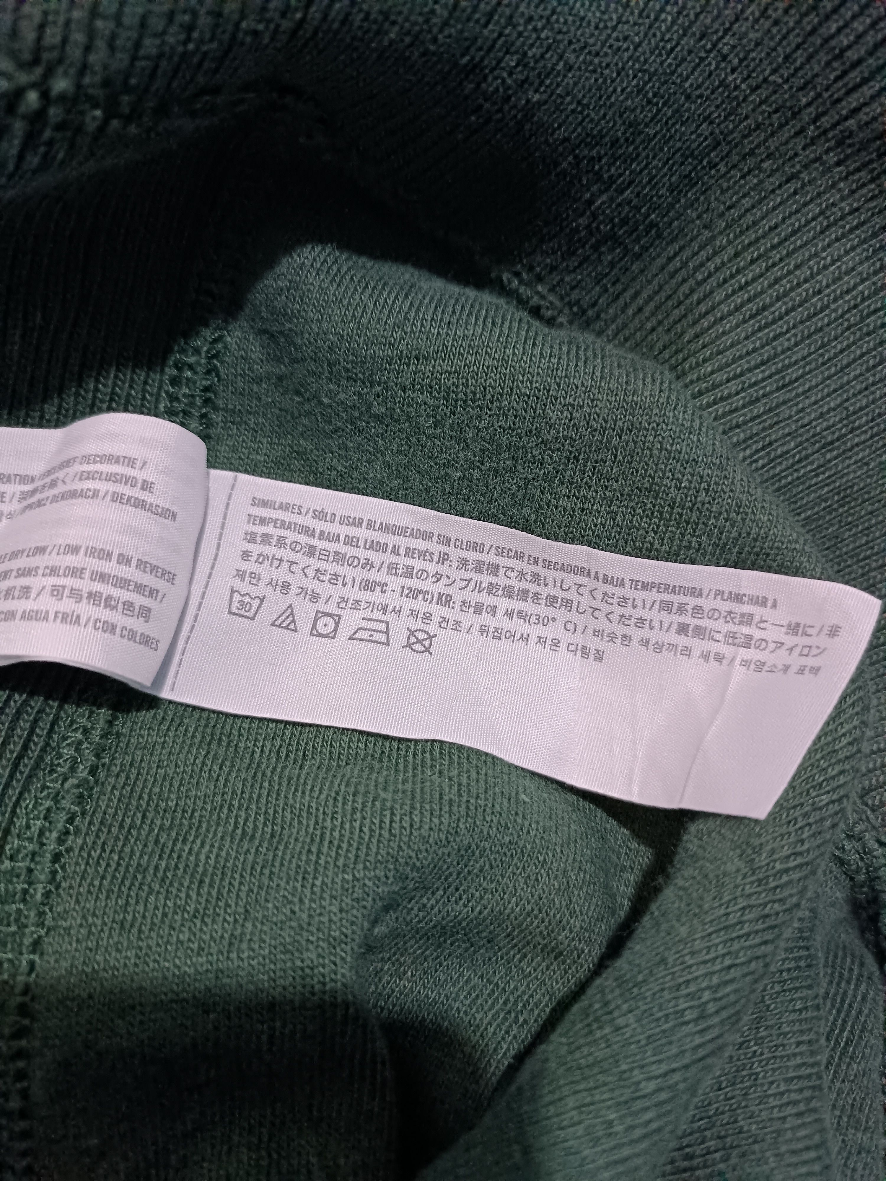 Abercrombie & Fitch Abercrombie Fitch Heavyweight Thermal Hoodie in Dark Green Size US M / EU 48-50 / 2 - 5 Thumbnail