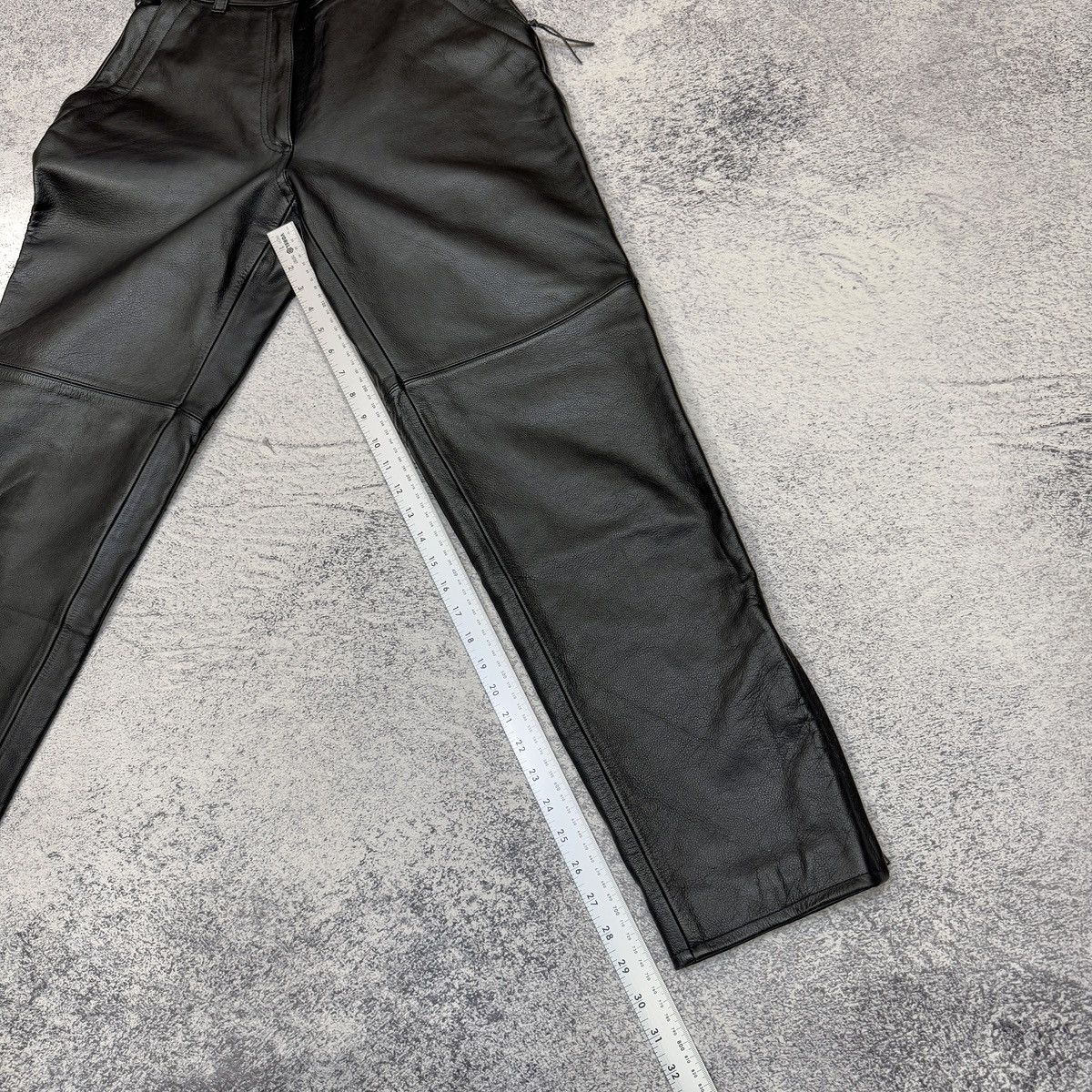 Hein Gericke Classic Gear Hiprotec Leather Motorcycle Pants Size 40 Size 30" / US 8 / IT 44 - 17 Thumbnail