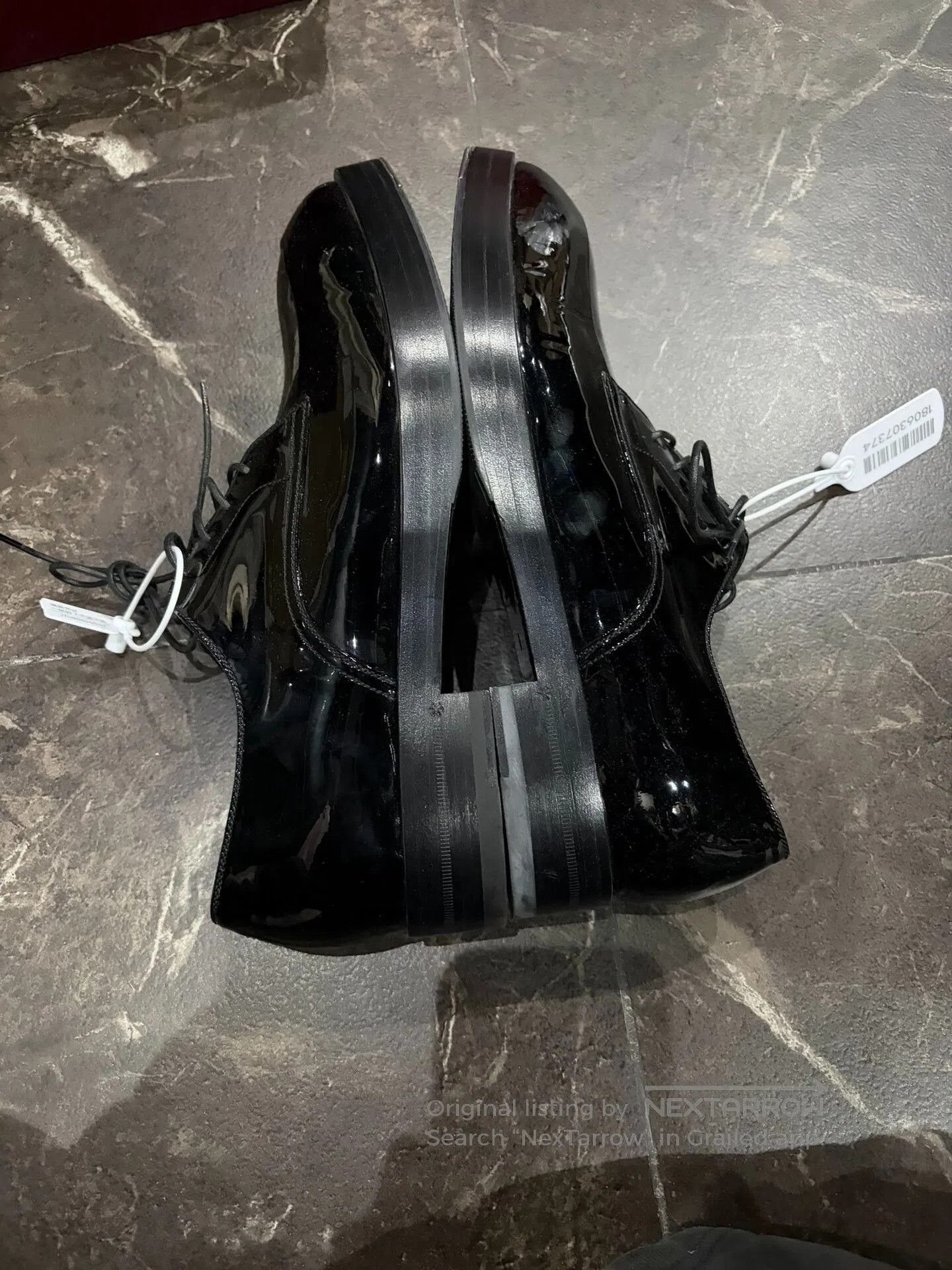 Gucci Gucci Men's Patent Leather Low. Size US 8 / EU 41 - 4 Thumbnail