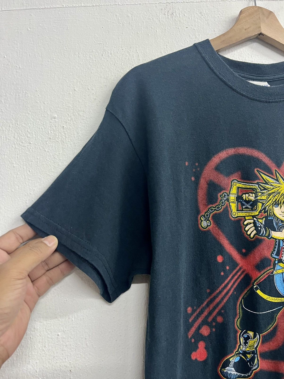 Nintendo × Playstation × Vintage Vintage Y2K Sora Kingdom Hearts Manga Tee Size US M / EU 48-50 / 2 - 4 Thumbnail