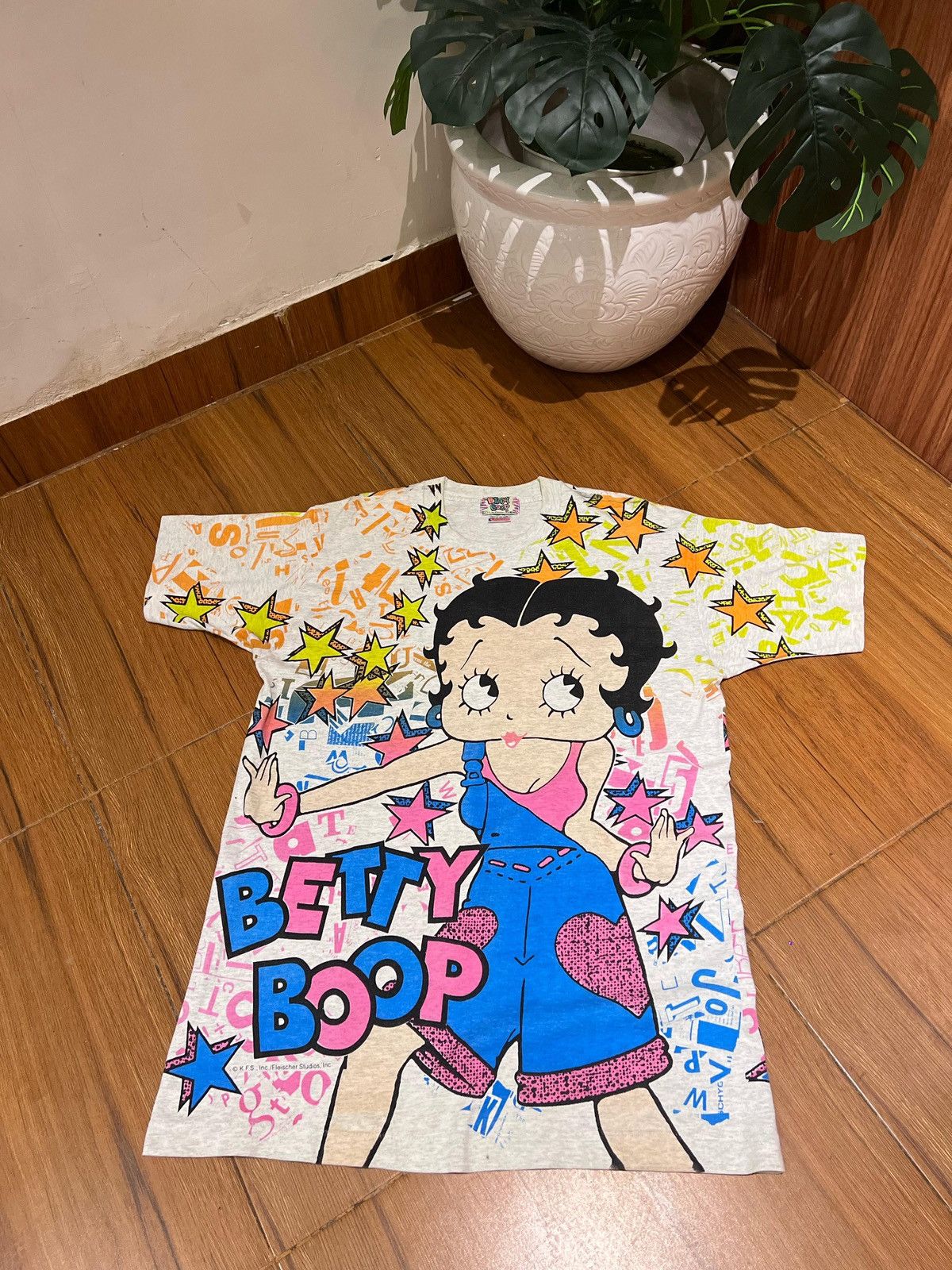 Vintage 🔥RARE🔥1994 Betty Boop AOP Deadstock Size US L / EU 52-54 / 3 - 1 Thumbnail