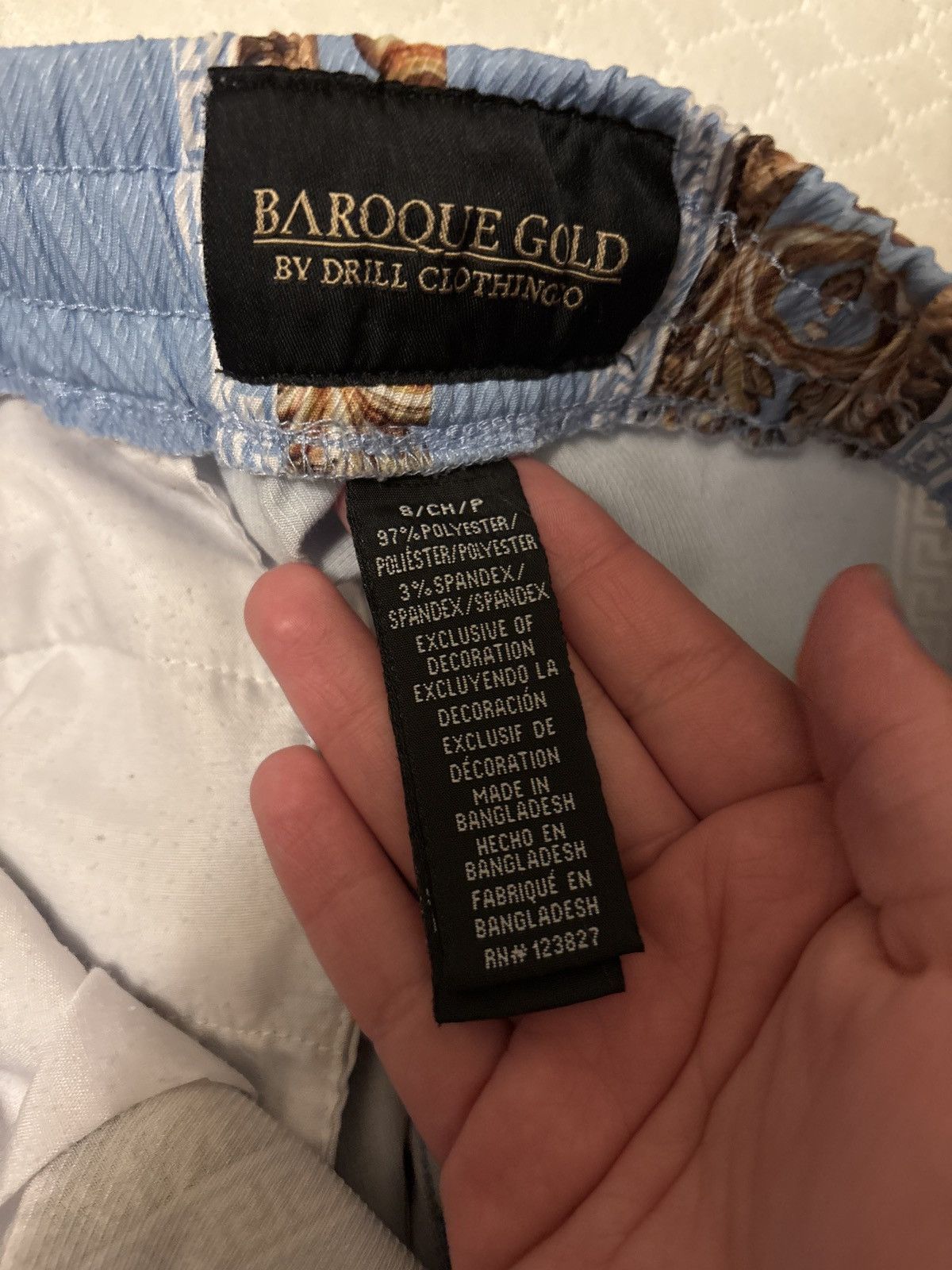Other Baroque Gold Shorts Size US 30 / EU 46 - 3 Thumbnail
