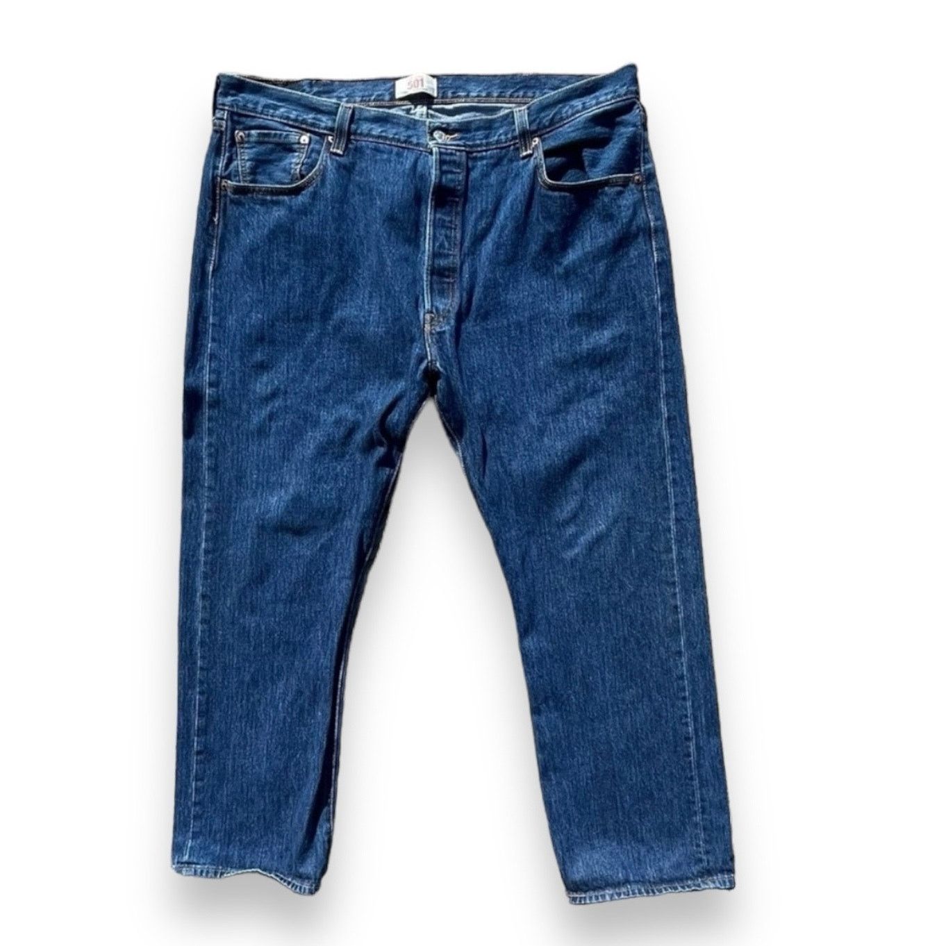90s Levi’s 501 Original button-fly straight leg jeans