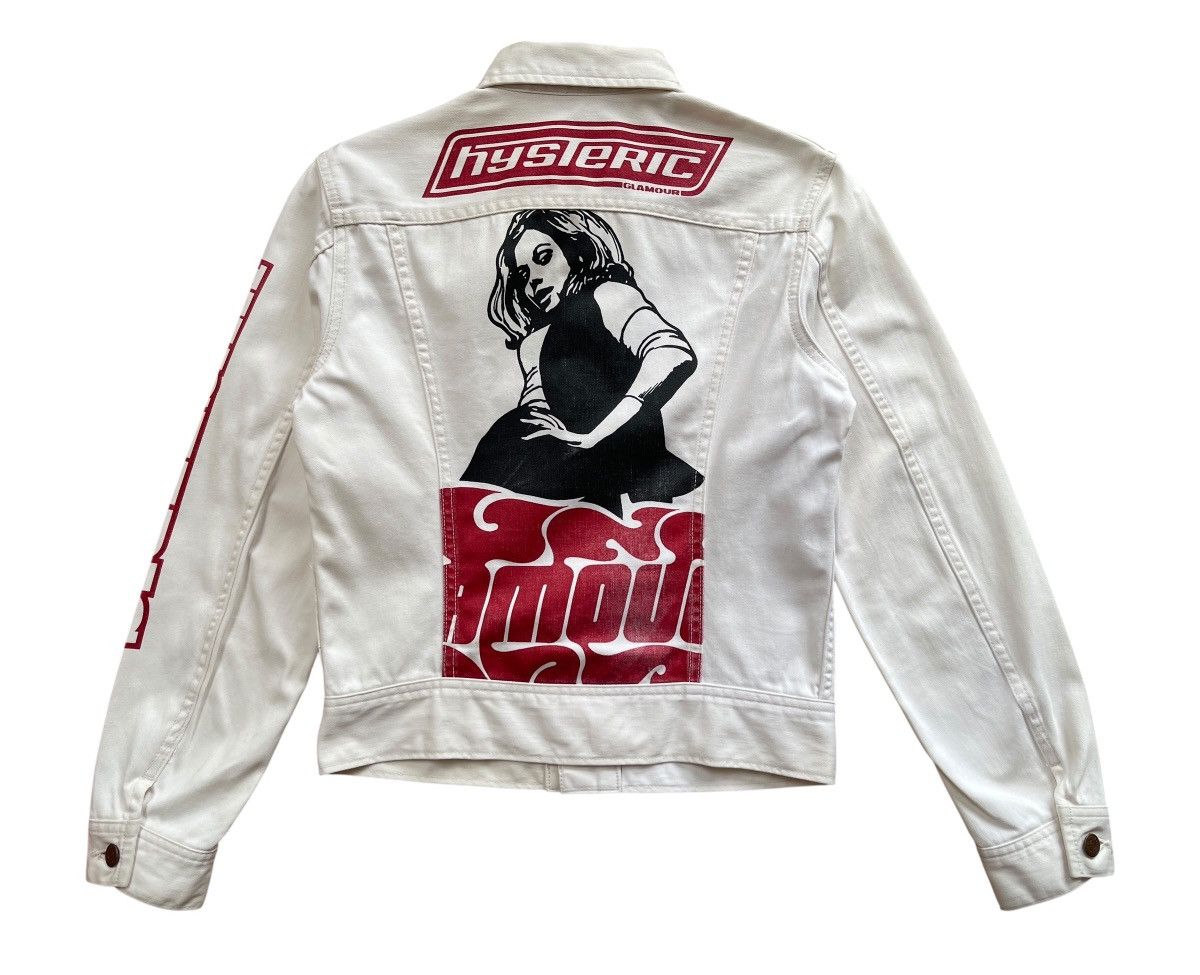 Hysteric Glamour Vtg Hysteric Glamour Punk Denim Jacket Size S / US 4 / IT 40 - 4 Thumbnail