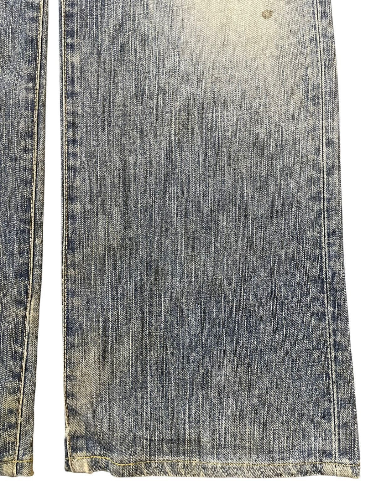 Vintage Edwin 503 Faded Wash Distressed Style Jeans