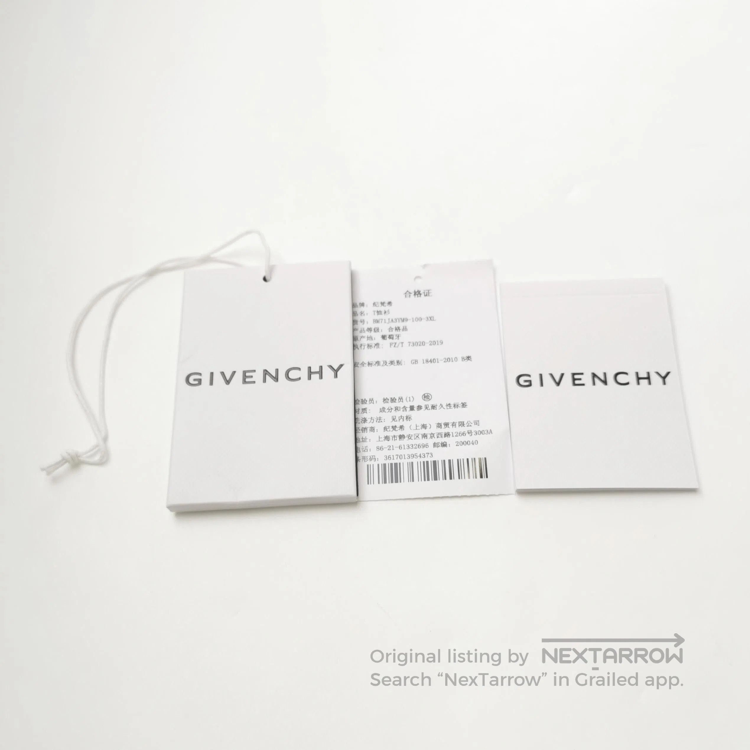 Givenchy Givenchy Striped Short-Sleeve Cotton Collared Shirt. Size US M / EU 48-50 / 2 - 1 Thumbnail