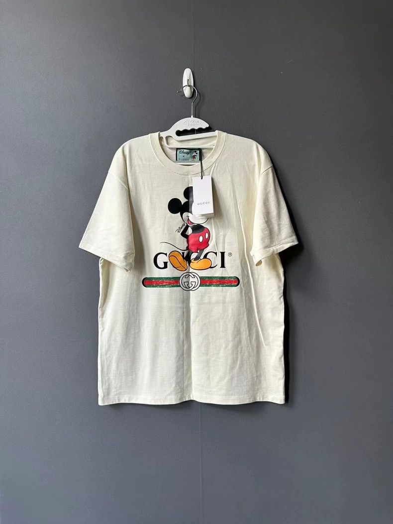 Gucci Gucci Milky white Mickey short sleeves 2501-Nextarrow Size US S / EU 44-46 / 1 - 1 Thumbnail