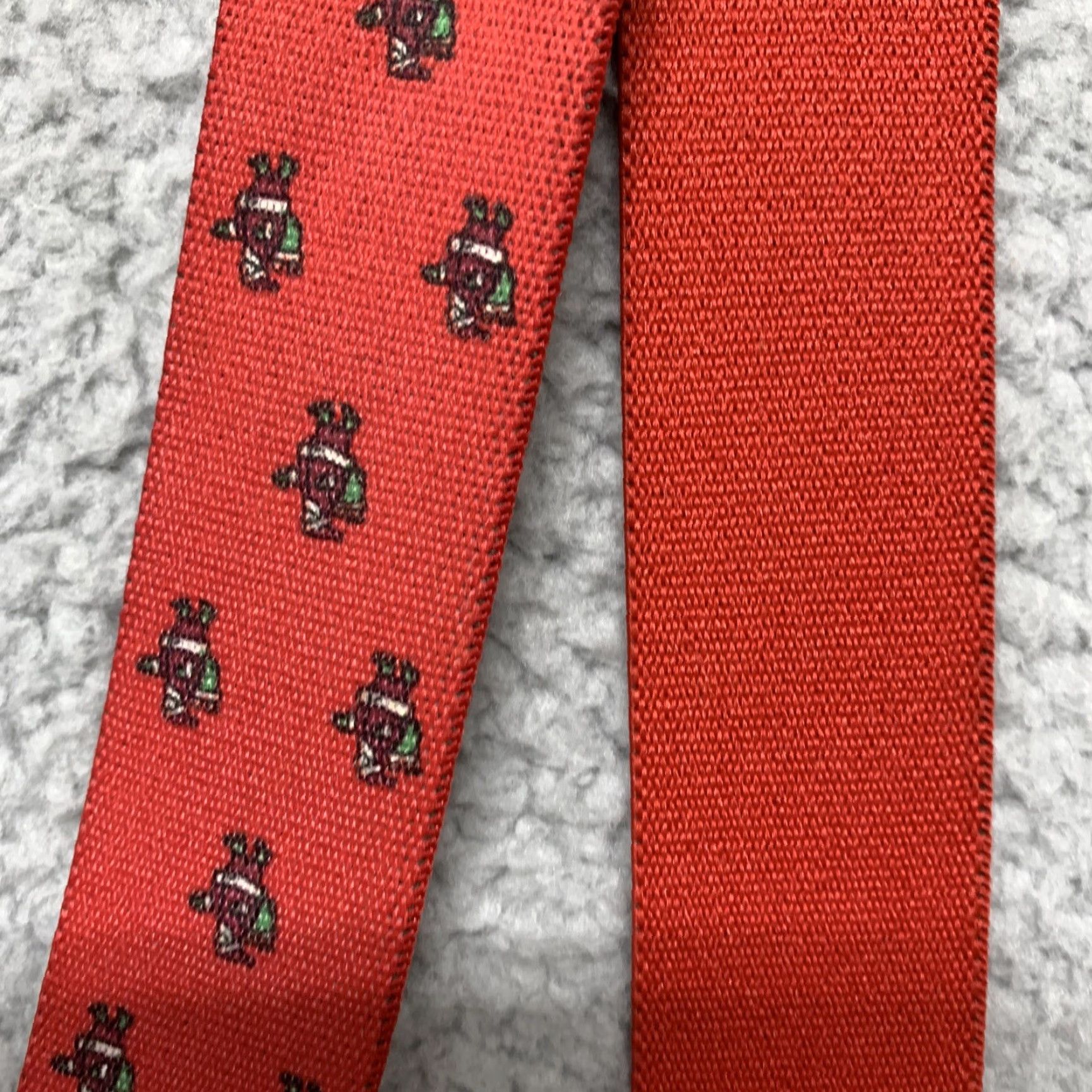 Vintage Christmas Suspenders Red Santa Claus Carrying His Bag Holiday Men Clip Holiday Christmas Suspenders Red Santa Claus Carrying His Bag Clip Men Size ONE SIZE - 7 Thumbnail