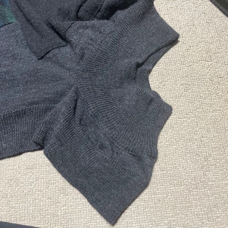 Y's Y's Early Patchwork Irregular Sweater Size US M / EU 48-50 / 2 - 5 Thumbnail