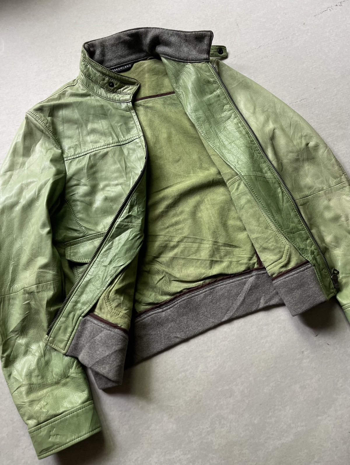 Tomorrowland TOMORROWLAND SHEEPSKIN LEATHER RACER JACKET Size US L / EU 52-54 / 3 - 8 Thumbnail