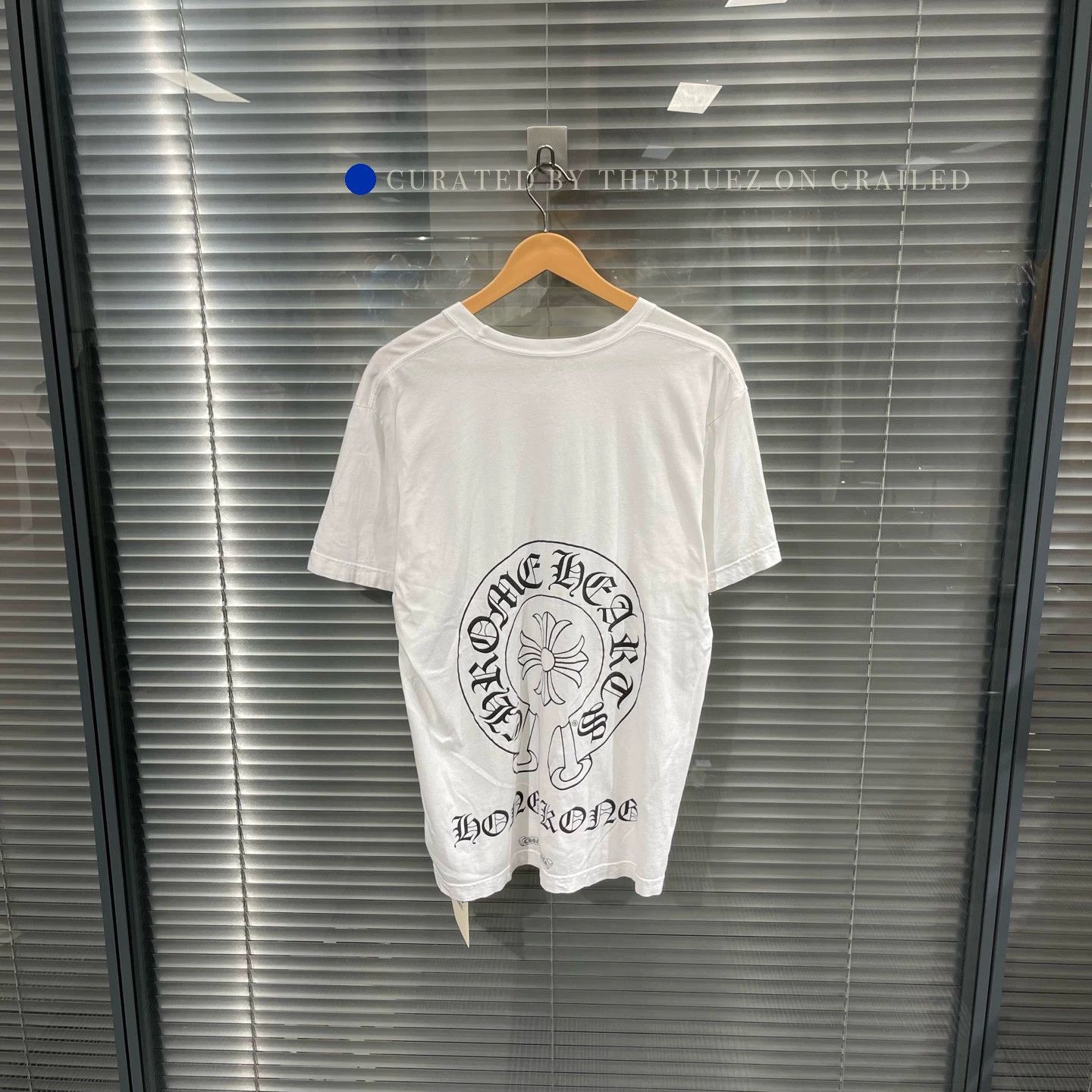 Chrome Hearts Exclusive Chrome Hearts White Short Sleeve Tee Size US L / EU 52-54 / 3 - 1 Thumbnail