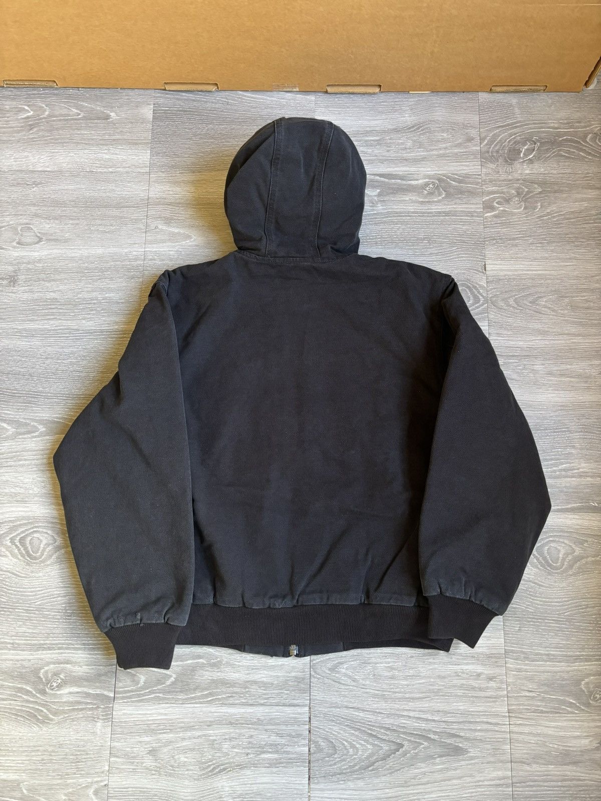 Supreme Supreme Reflective Arc Hooded Work Jacket Black FW25 Size US S / EU 44-46 / 1 - 9 Thumbnail