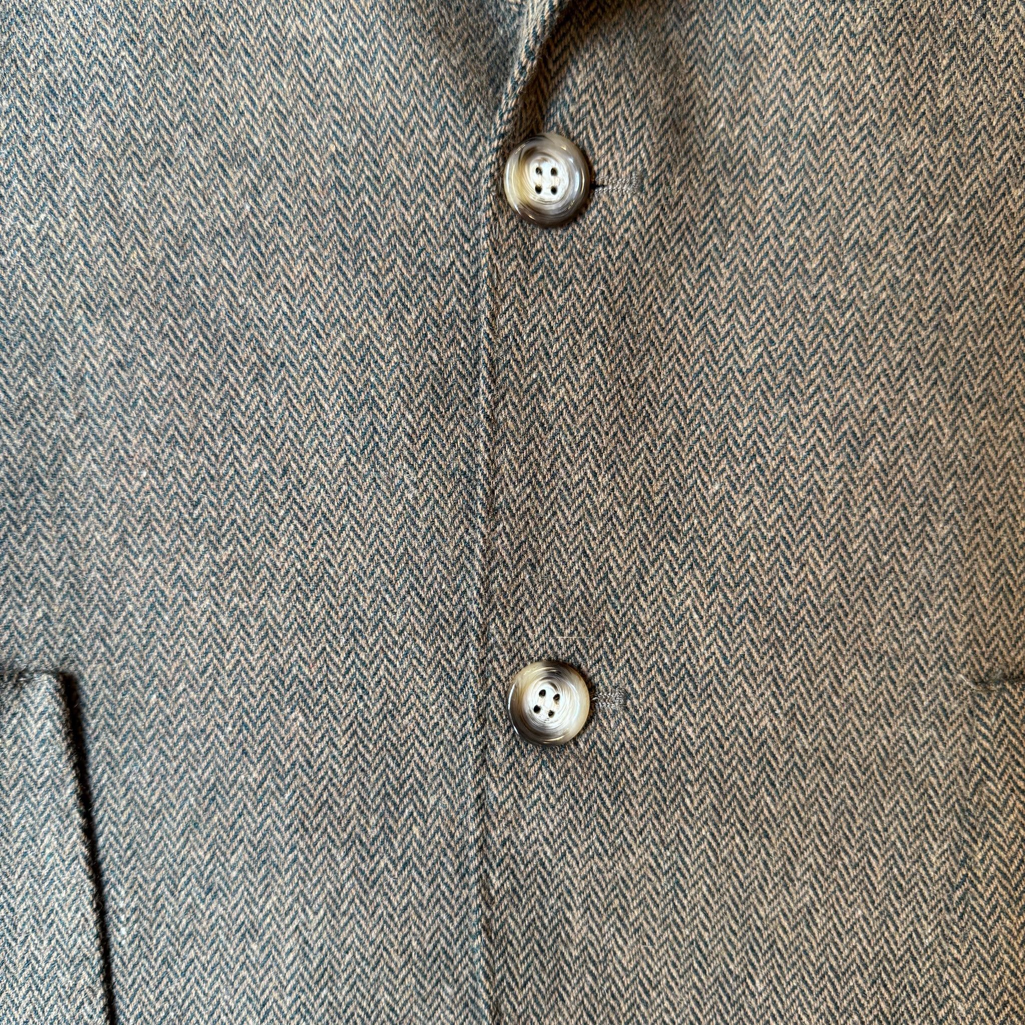 Other Blazer Blue Studio Brown MADE IN ITALY Size 52S - 3 Thumbnail