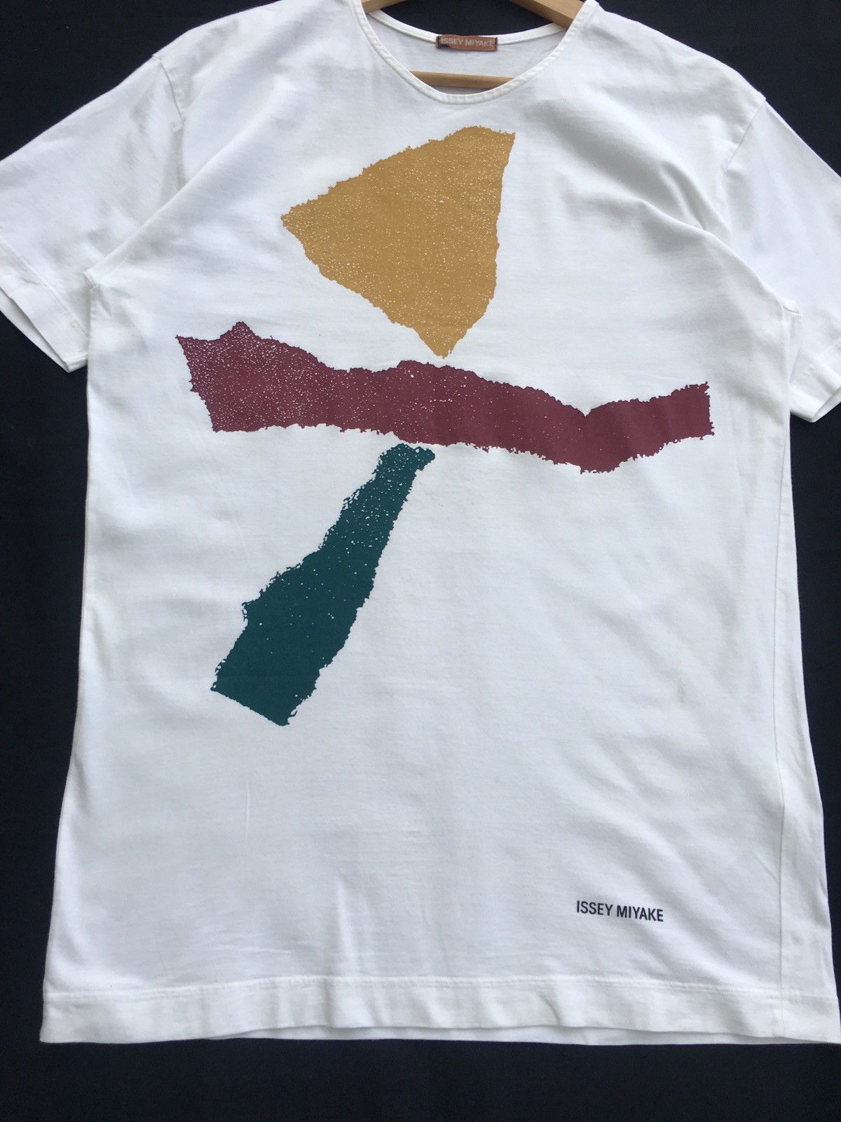 Issey Miyake Rarest Vintage 90s Issey Miyake Art Paints Tshirt Size US M / EU 48-50 / 2 - 5 Thumbnail