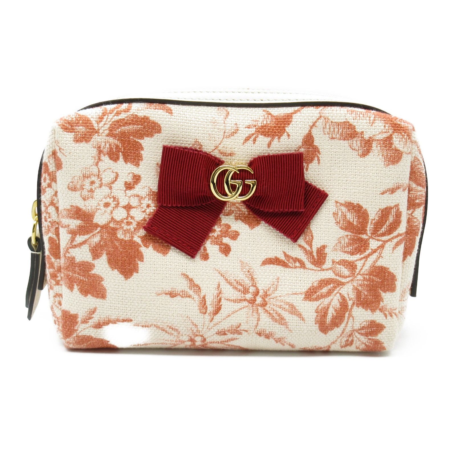 Gucci Gucci Gucci GG Marmont Canvas Pouch Canvas Other 442690 Size ONE SIZE - 1 Thumbnail