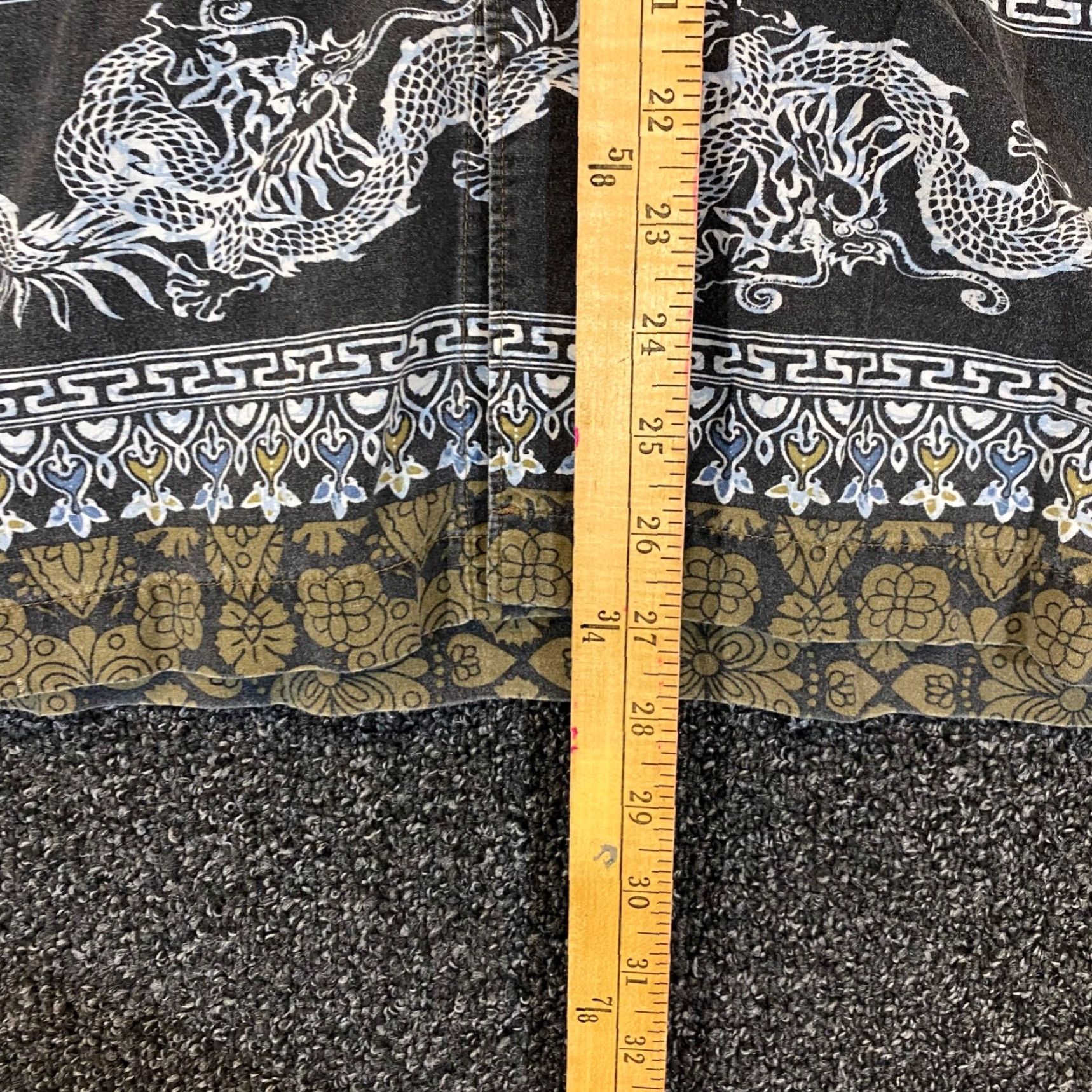 Vintage VINTAGE Redsand Men's Short Sleeve Button-Up Shirt Large Gray Brown Animal Print Collectible Size US L / EU 52-54 / 3 - 4 Thumbnail