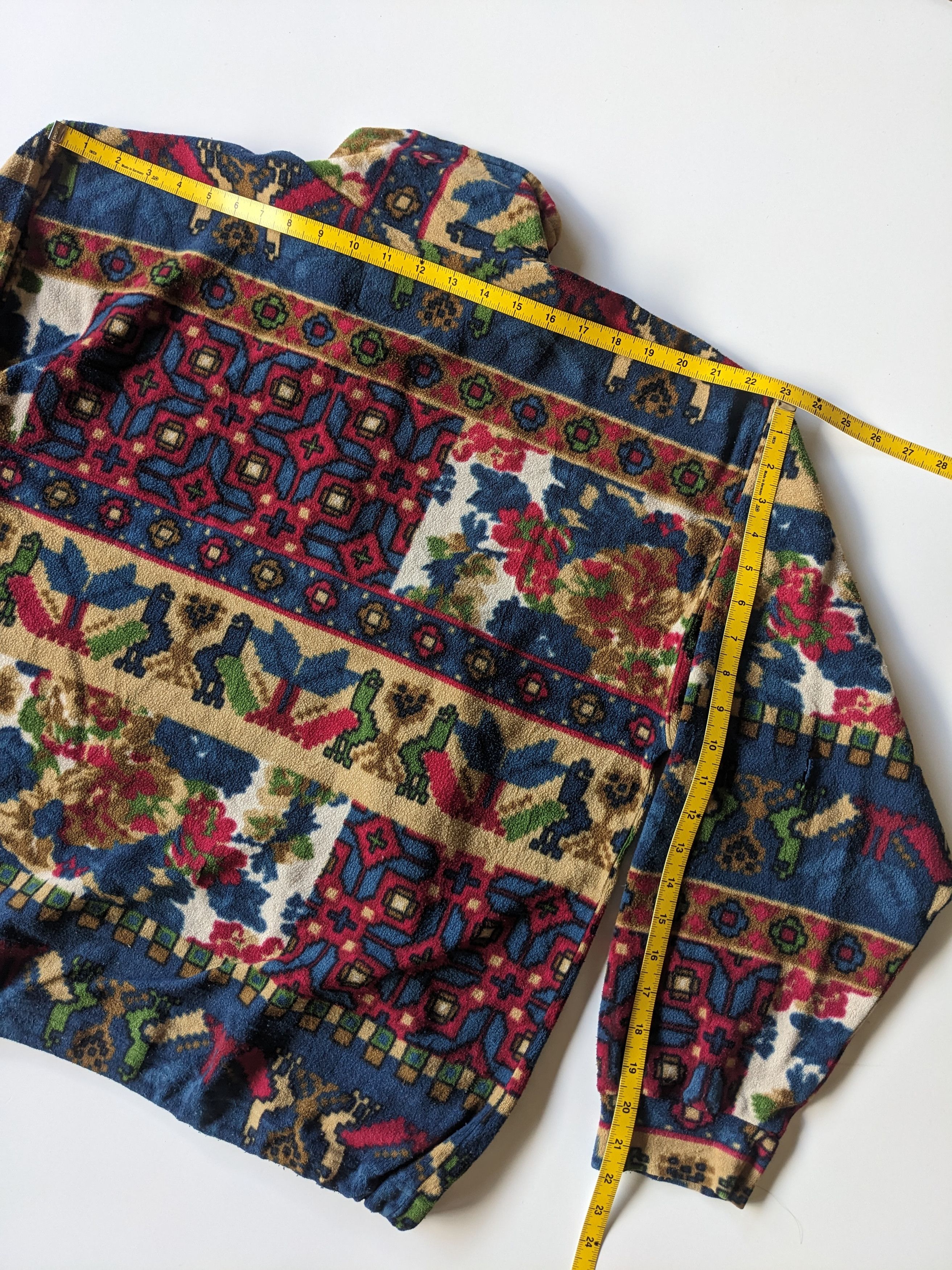 Native × Vintage Vintage HELLO navajo native half zipper Size US L / EU 52-54 / 3 - 6 Thumbnail