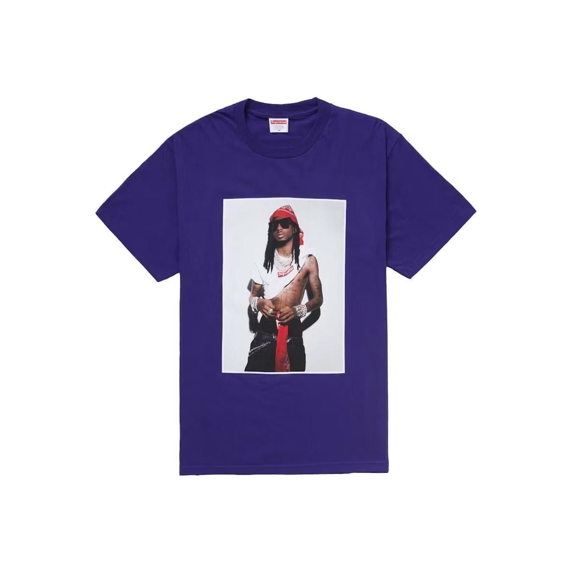 Supreme Playboi Carti Tee Purple Size US M / EU 48-50 / 2 - 1 Preview