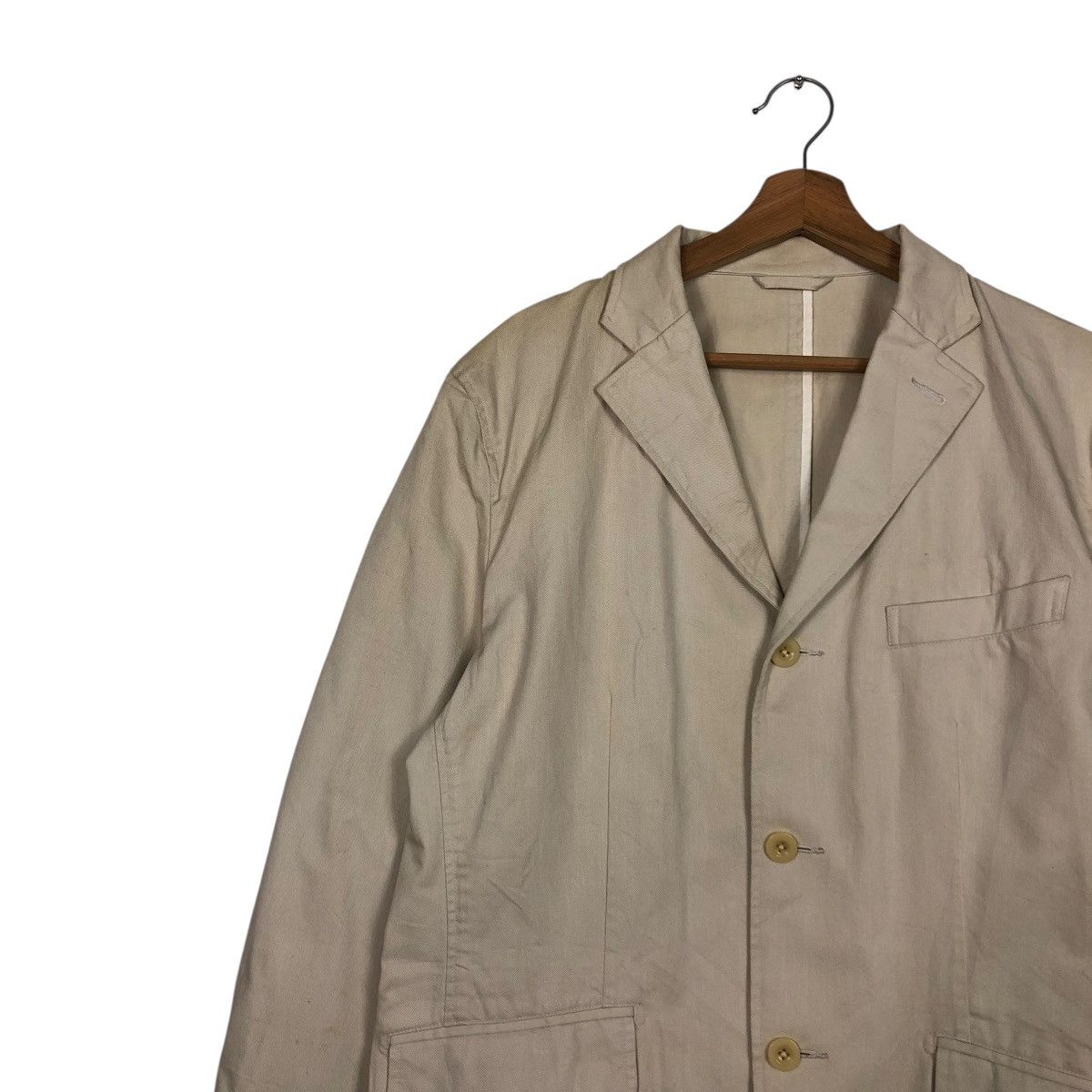 Japanese Brand 🔥VINTAGE DUCK CANVAS CHORE WORK JACKET ONBOARD ISSEY MIYAKE Size US L / EU 52-54 / 3 - 9 Thumbnail