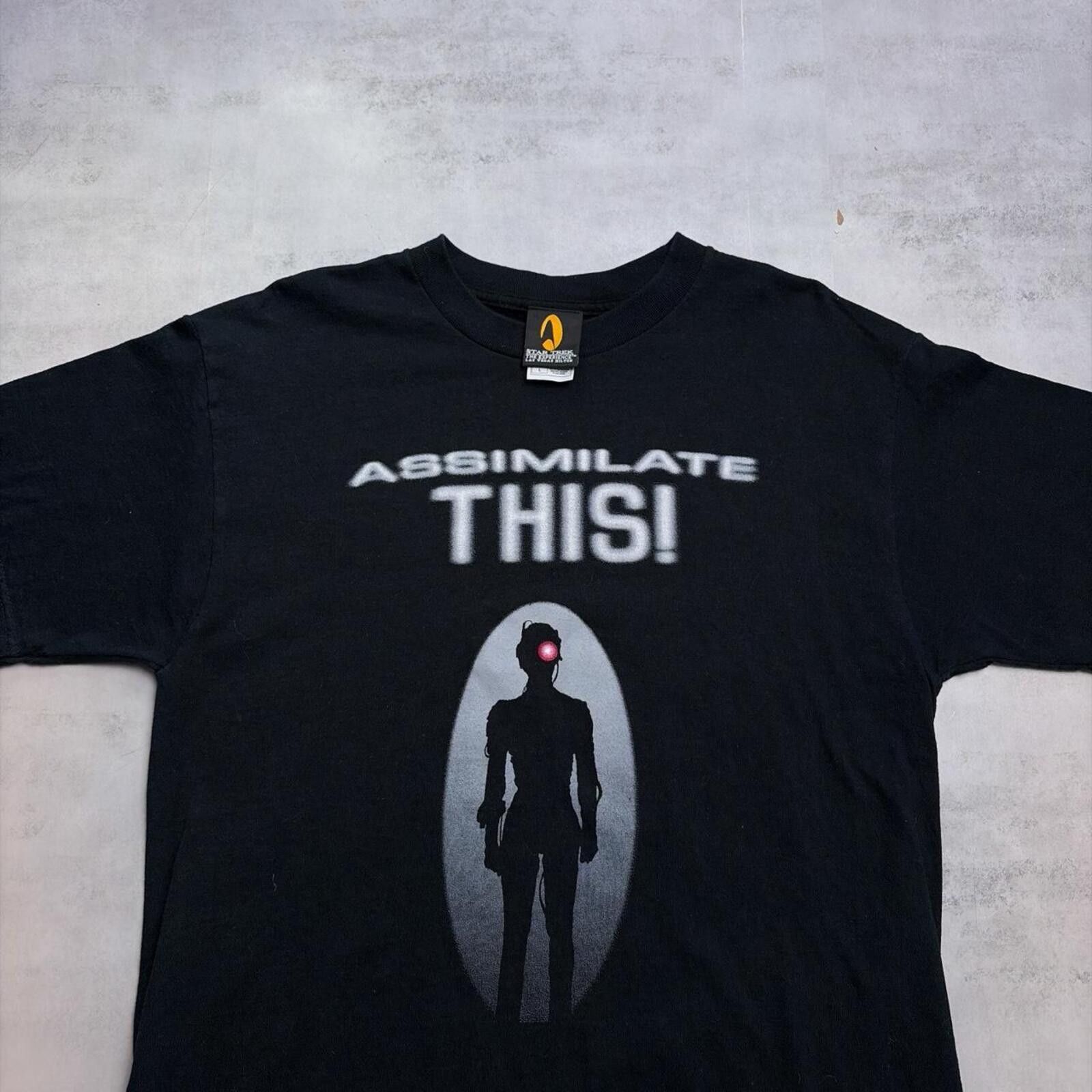 Other Vintage 2002 Star Trek Assimilate This Sci Fi T-Shirt Size US L / EU 52-54 / 3 - 2 Thumbnail