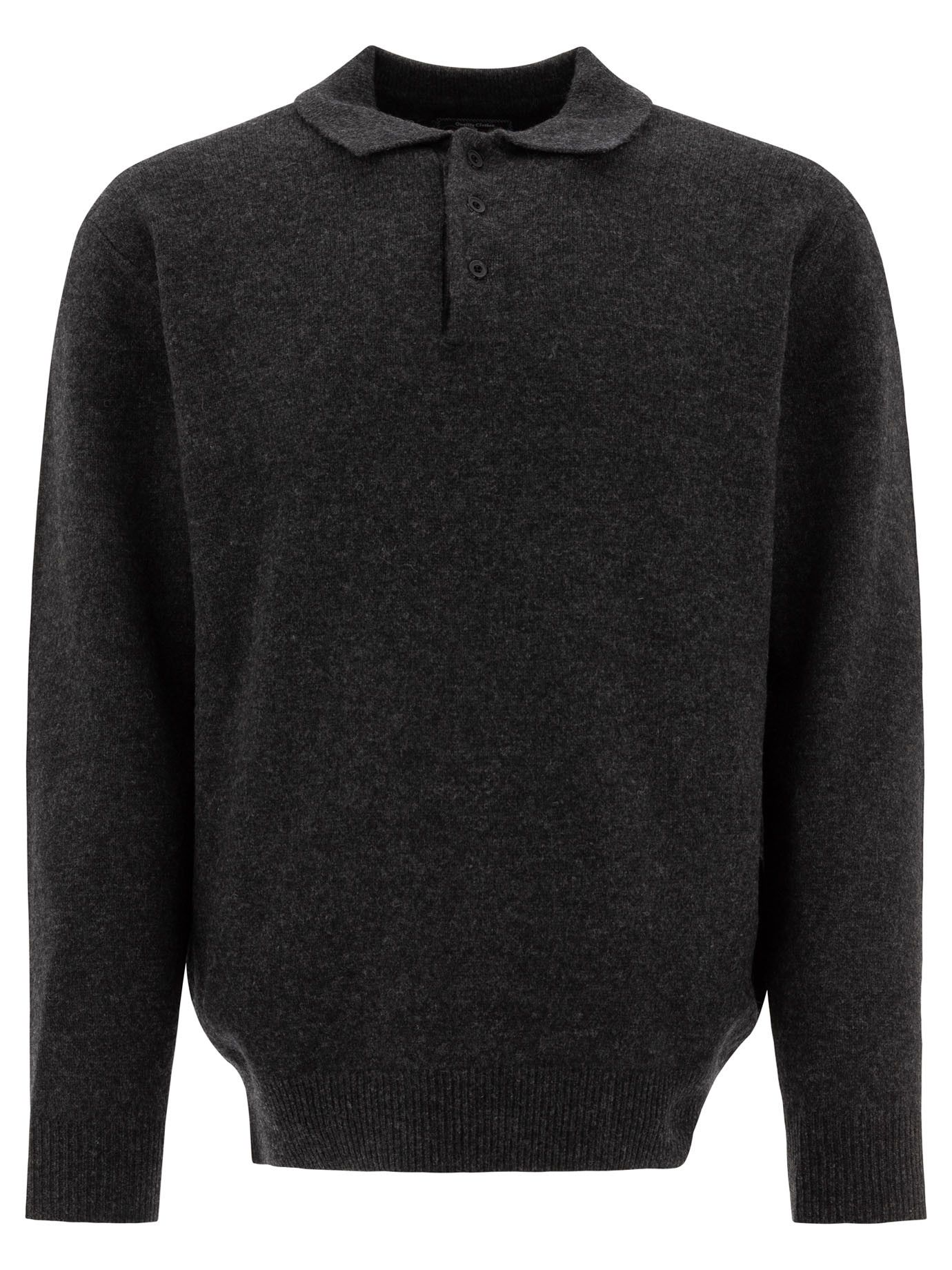 Beams Plus Wool Polo Shirt tag size L Men - USA Duties Paid