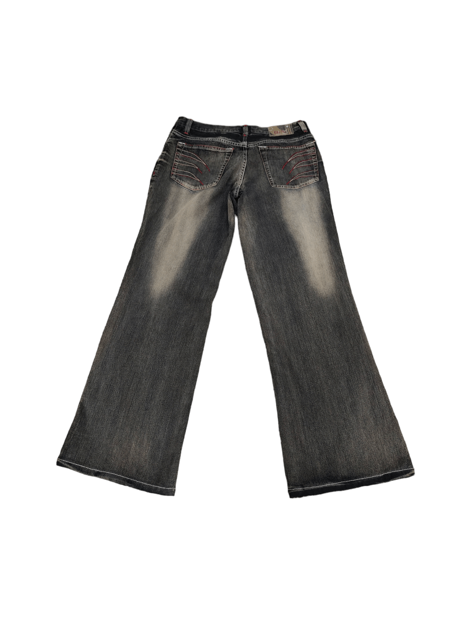 Hysteric Glamour Flare Jeans B2K Clawmark Faded Denim Boot Cut Ifsixwasnine Size US 32 / EU 48 - 2 Thumbnail