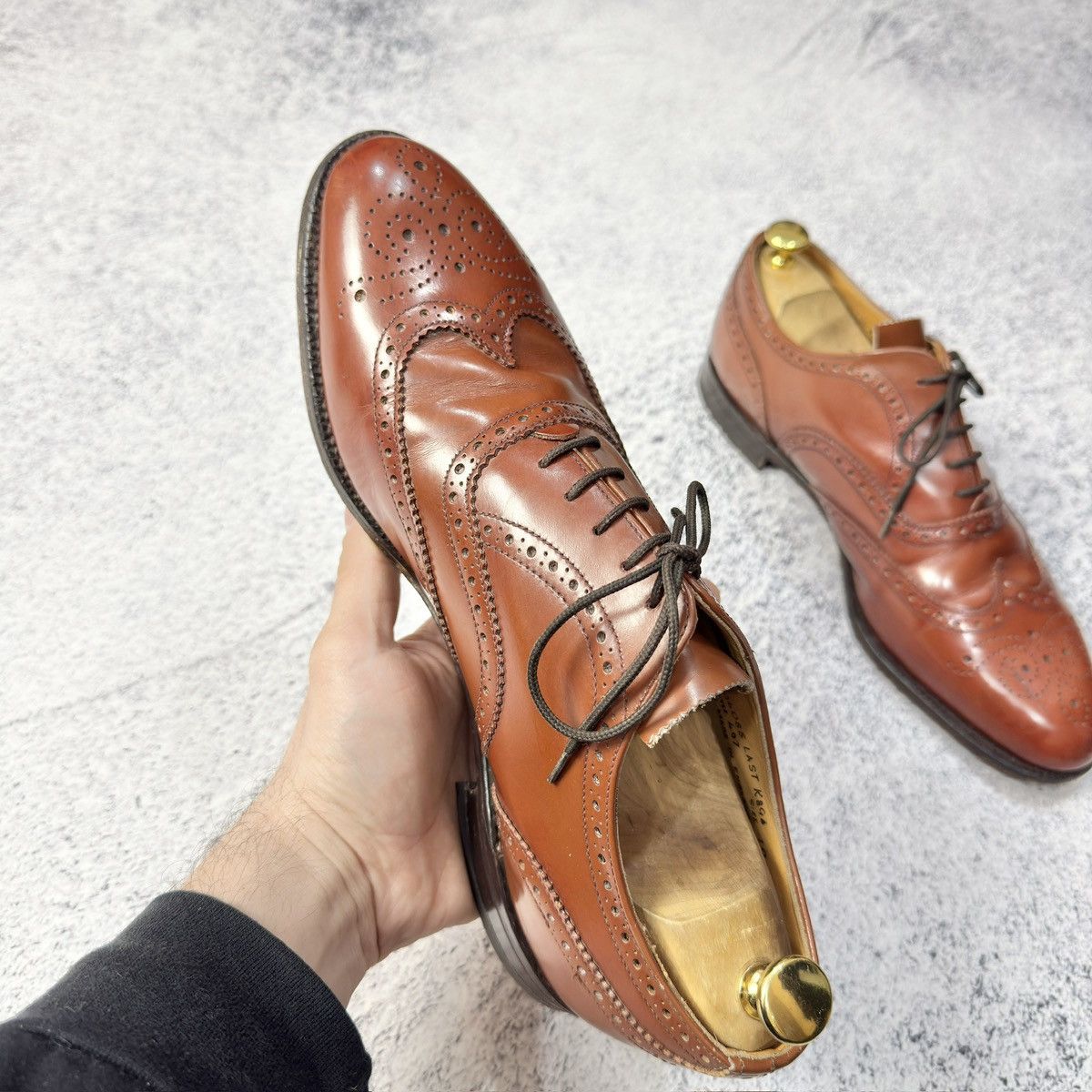 Handmade × Vintage Tredwells vintage mens oxfords brogues US10.5 UK10 EU43.5 Size US 10.5 / EU 43-44 - 6 Thumbnail