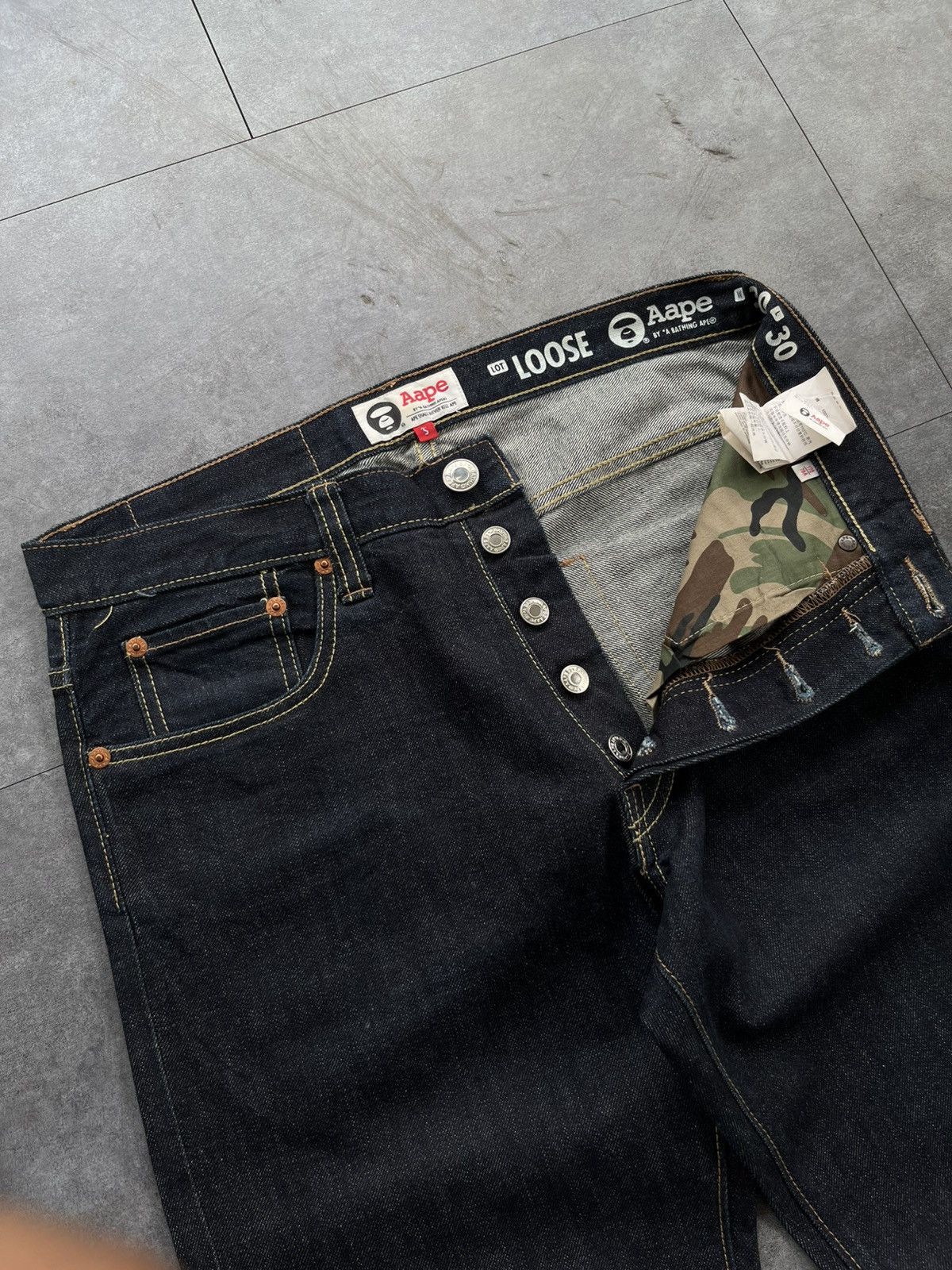 Aape Aape by A Bathing Ape Denim Size US 31 - 9 Thumbnail