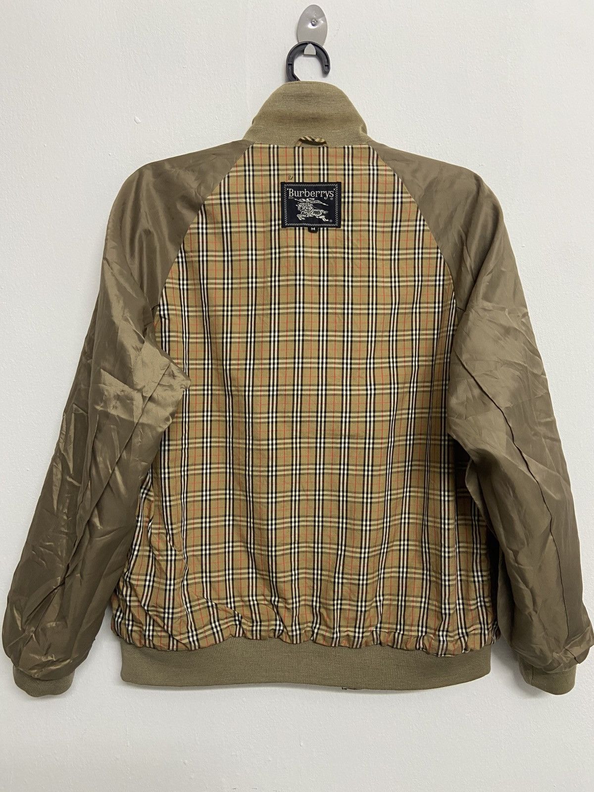 Burberry Burberrys Embroidery Logo Lined Bomber jacket Size US M / EU 48-50 / 2 - 5 Thumbnail