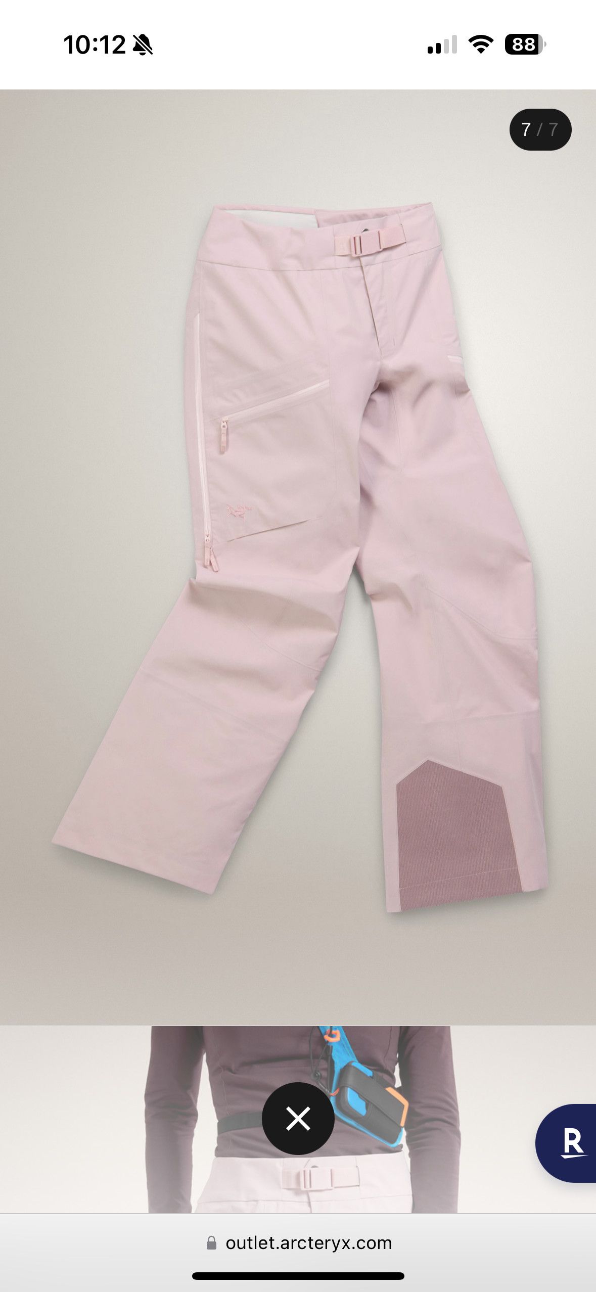 Arc'teryx Arc’teryx Sentinel Pant - Alpine Rose size 12 Size 34" / US 12 / IT 48 - 11 Thumbnail